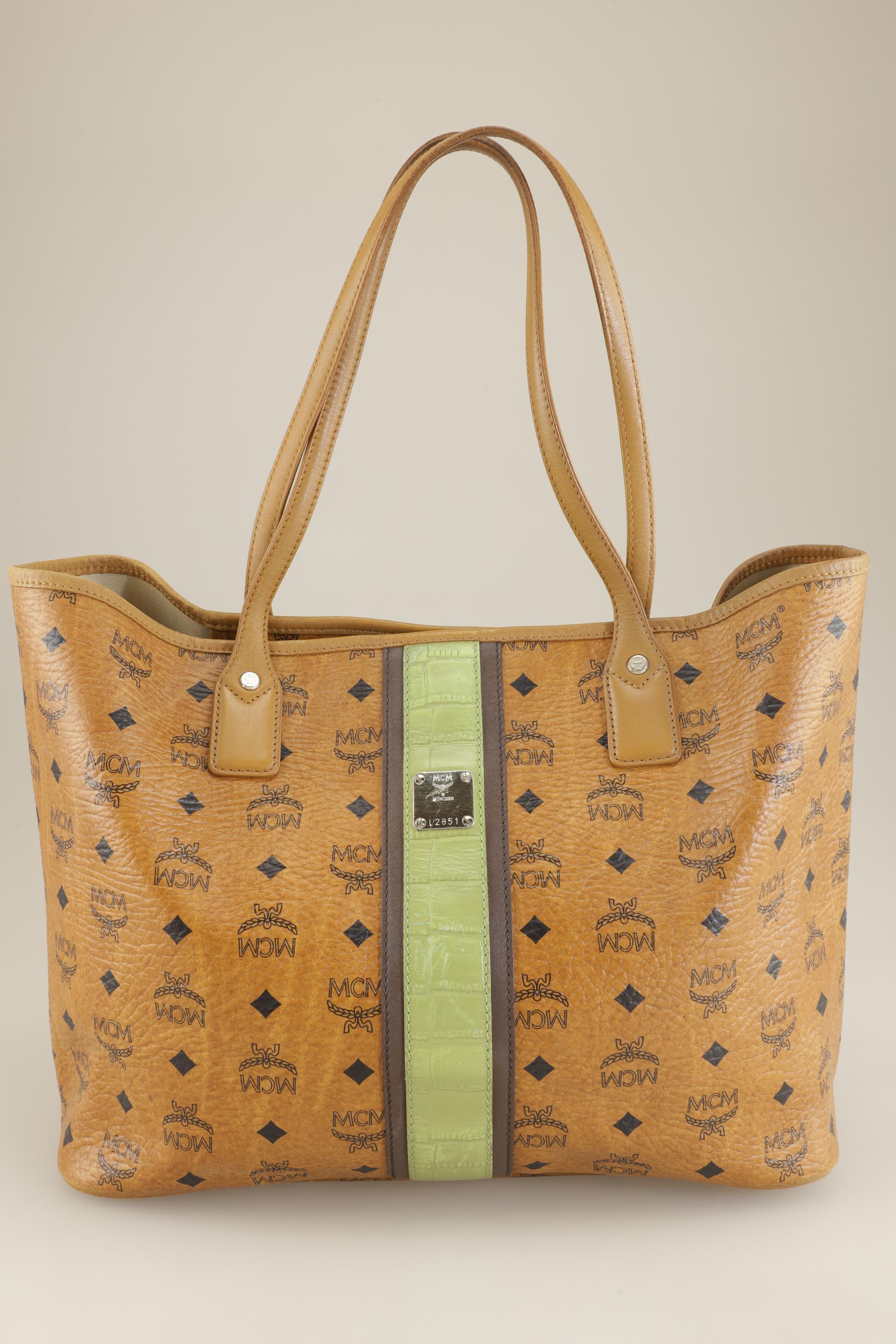 

MCM Damen Handtasche, braun, Gr.