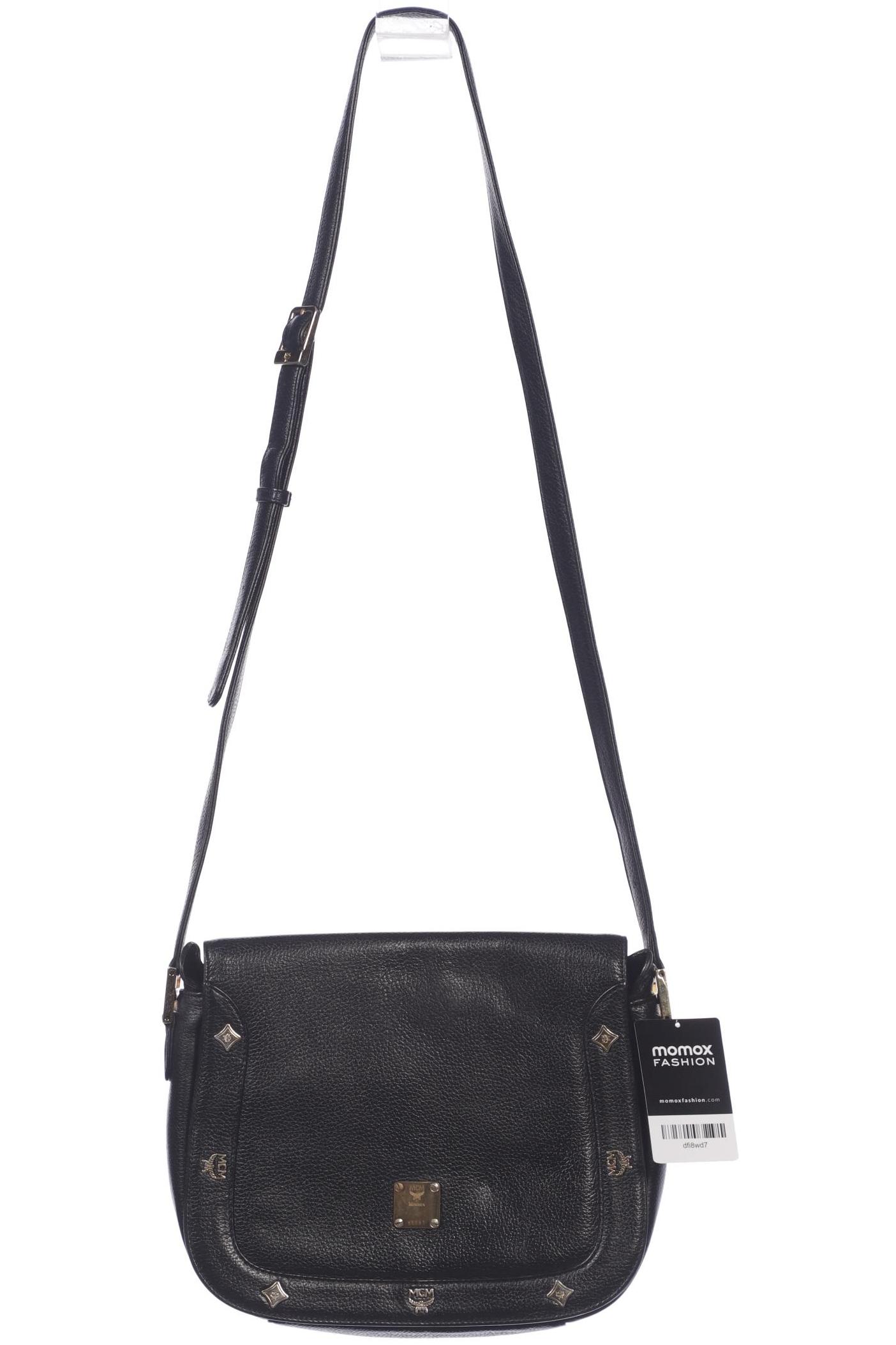 

MCM Damen Handtasche, schwarz, Gr.