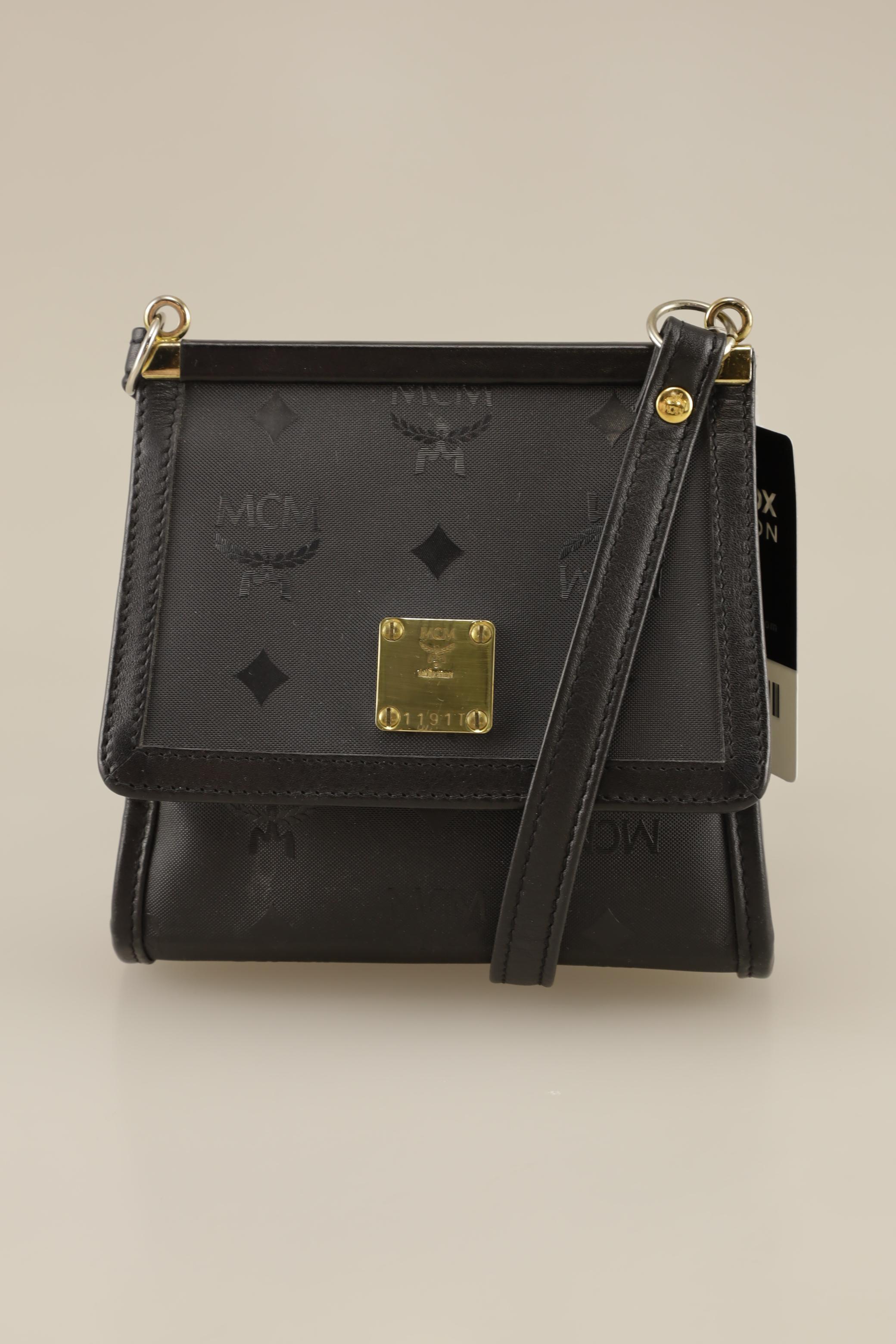 

MCM Damen Handtasche, schwarz, Gr.