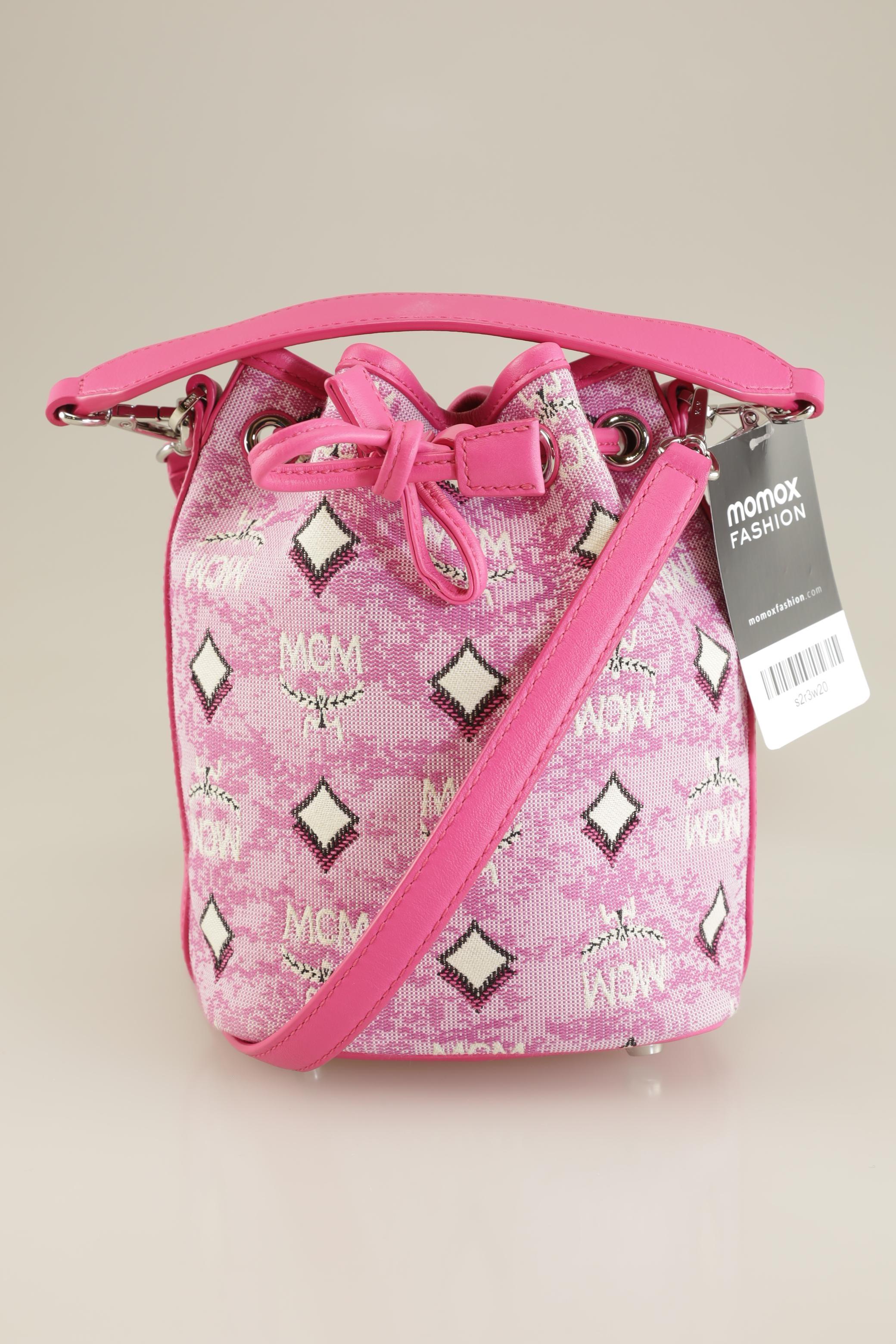 

MCM Damen Handtasche, pink, Gr.