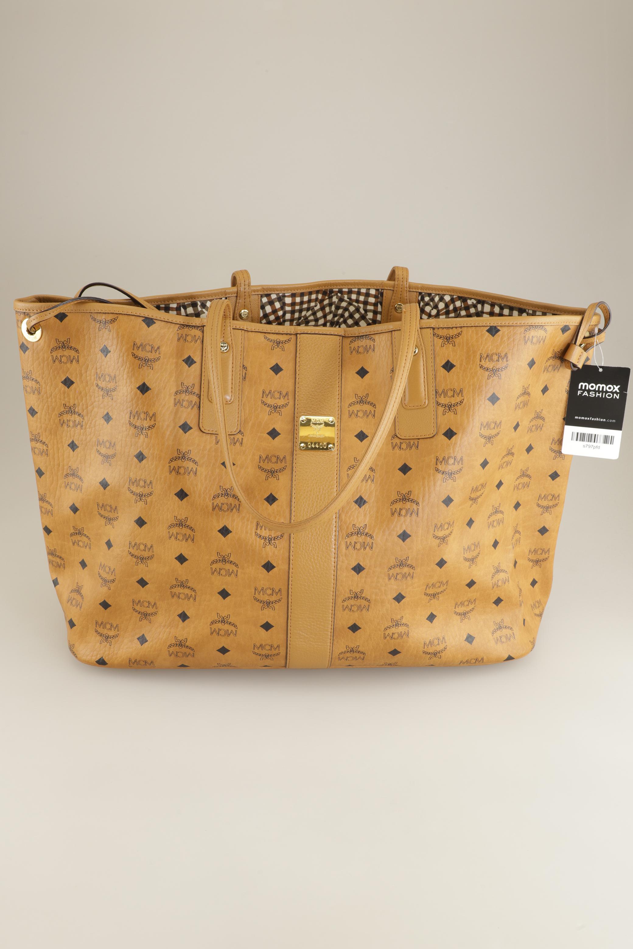 

MCM Damen Handtasche, braun, Gr.