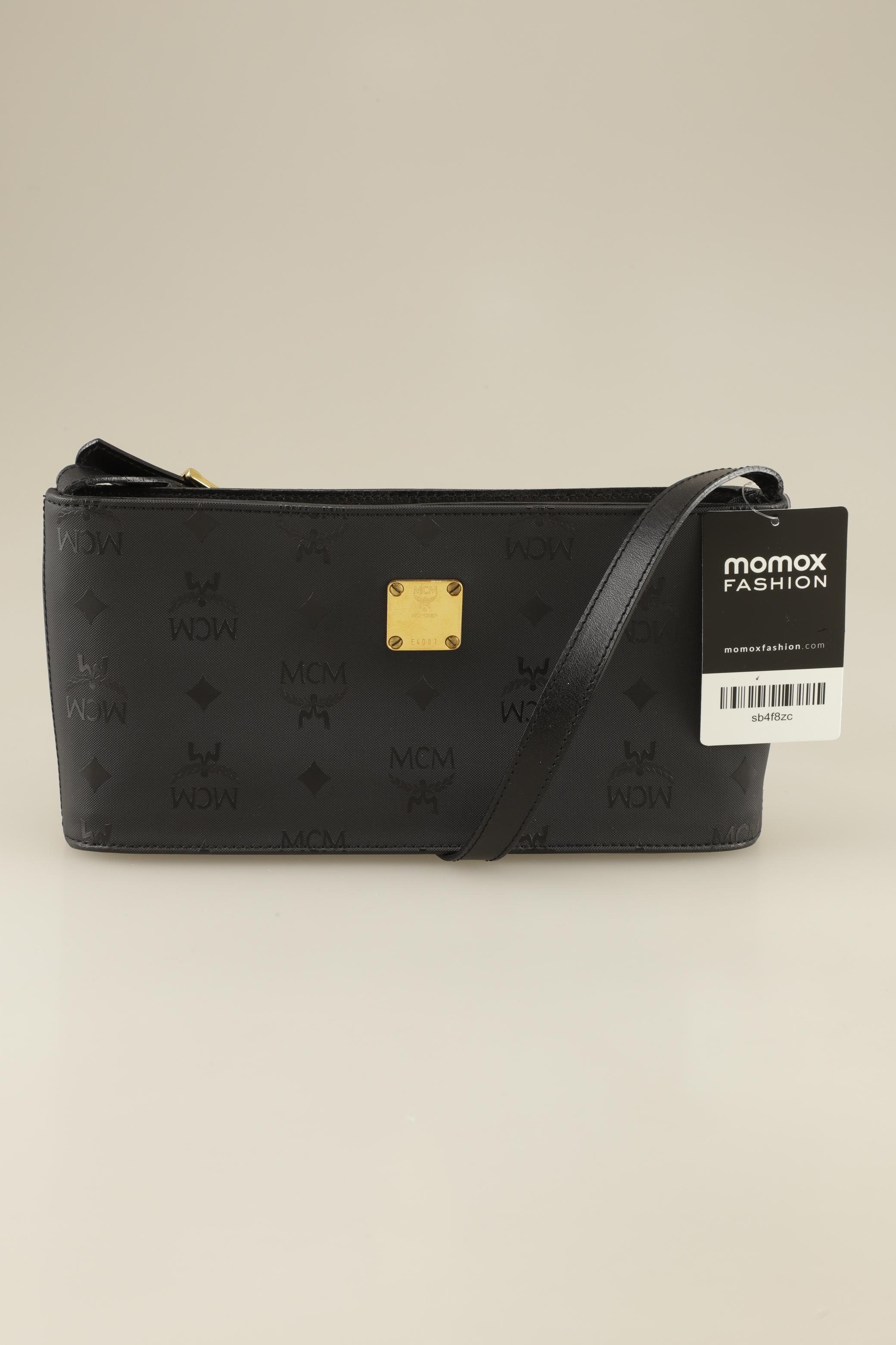 

MCM Damen Handtasche, schwarz, Gr.