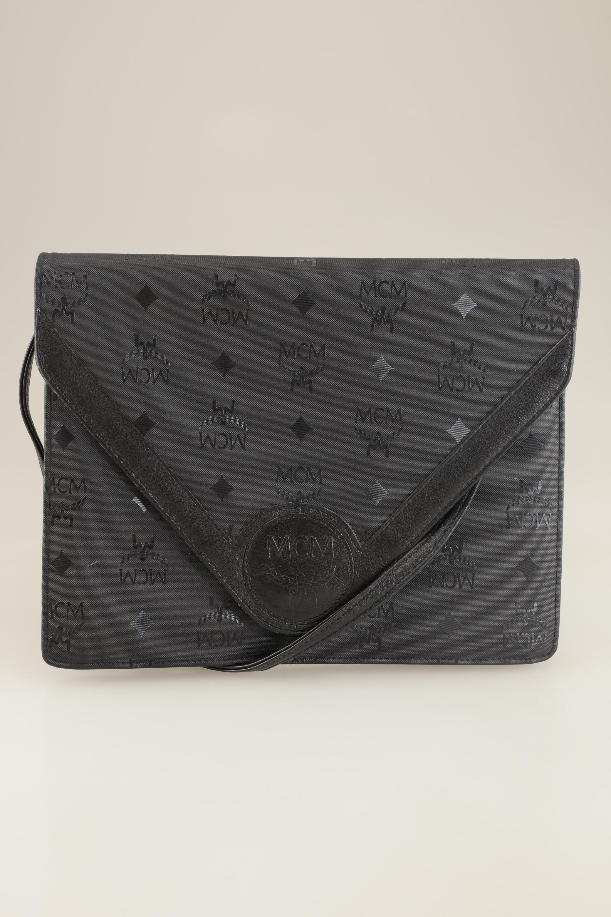 

MCM Damen Handtasche, schwarz, Gr.