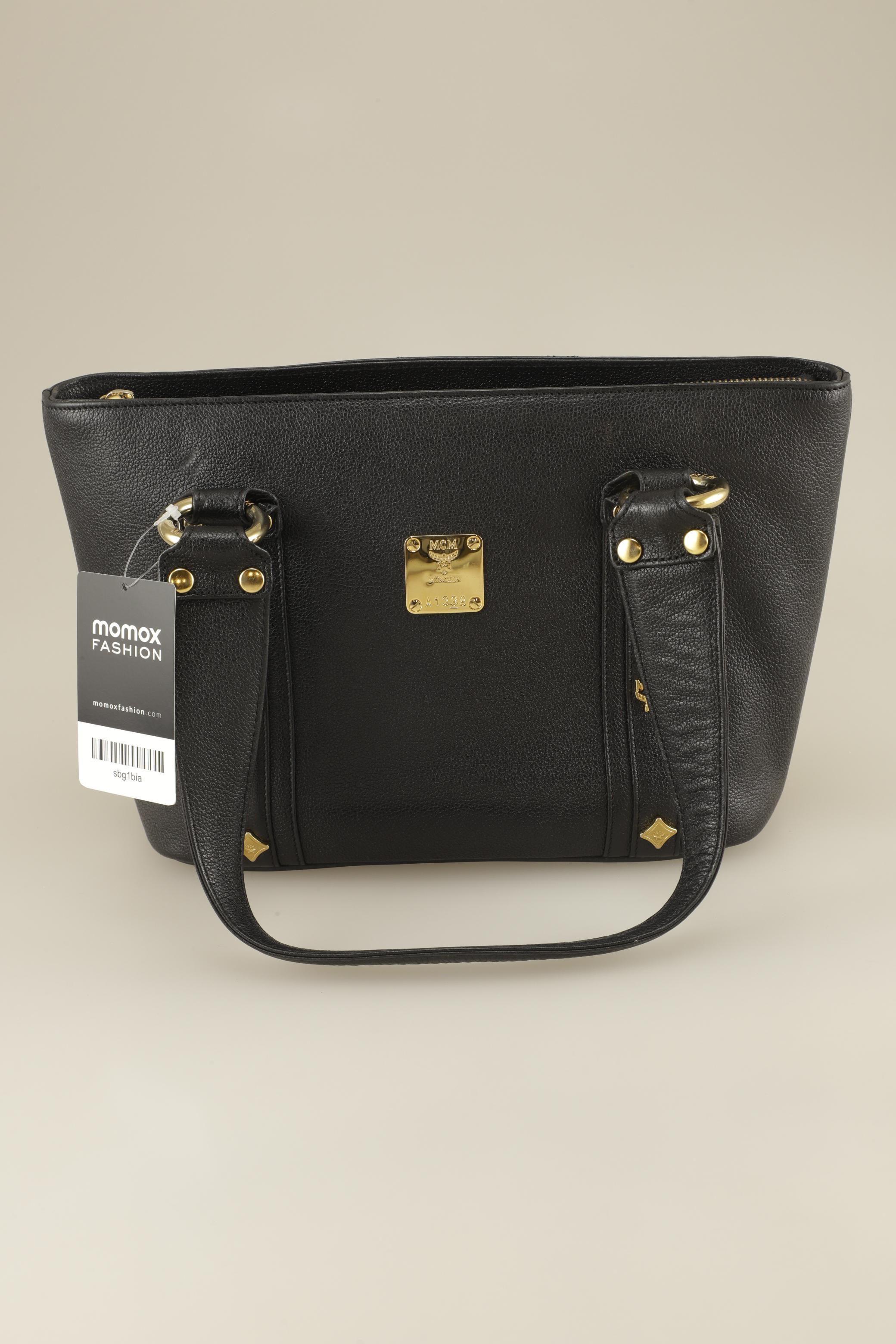 

MCM Damen Handtasche, schwarz, Gr.