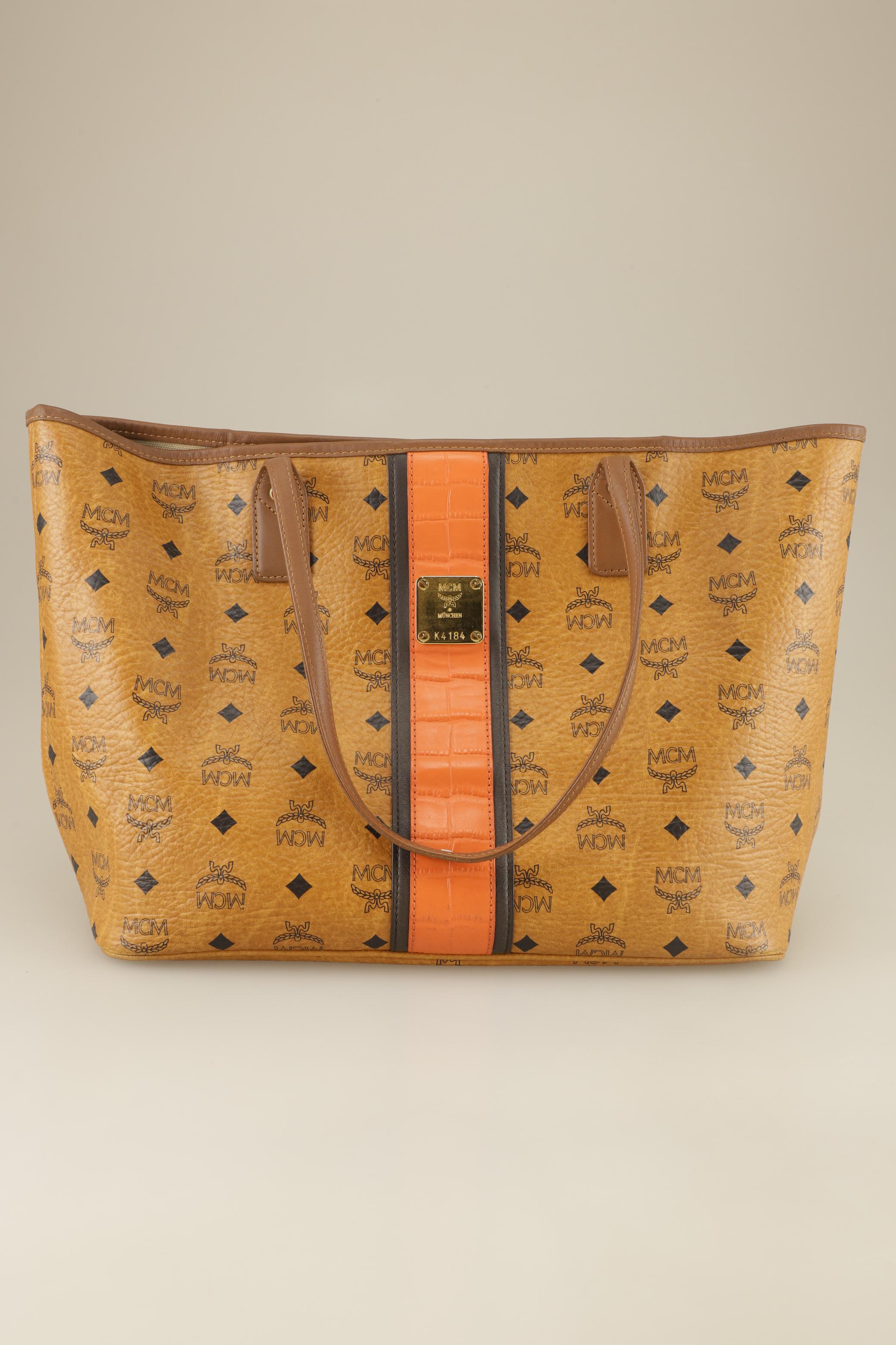 

MCM Damen Handtasche, braun, Gr.