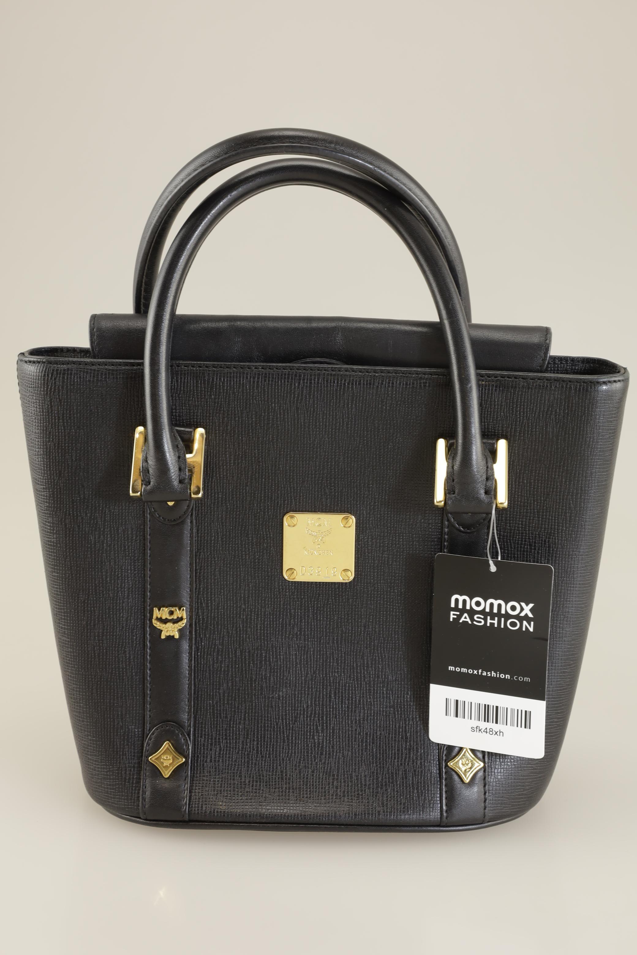 

MCM Damen Handtasche, schwarz, Gr.