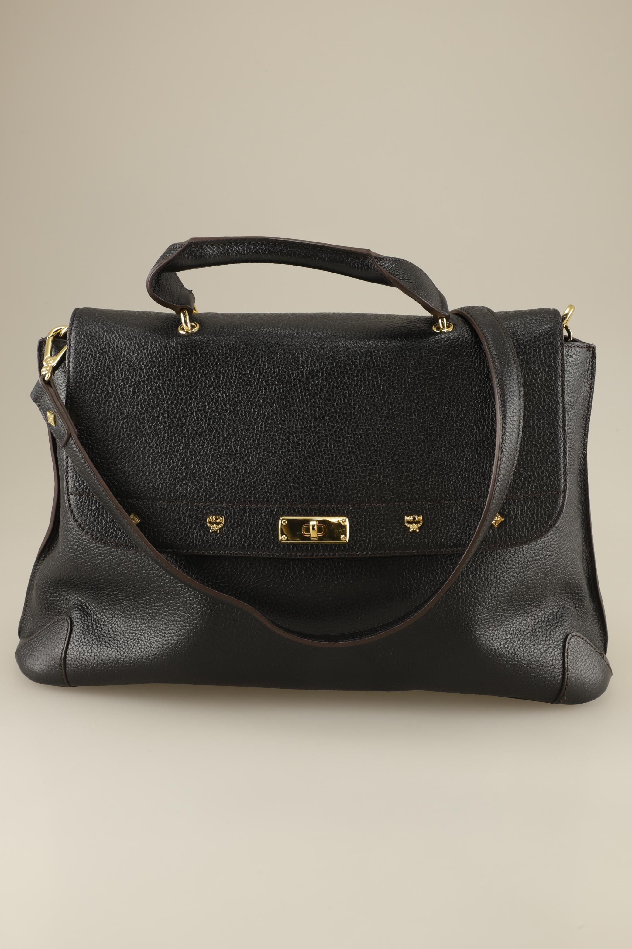 

MCM Damen Handtasche, schwarz, Gr.