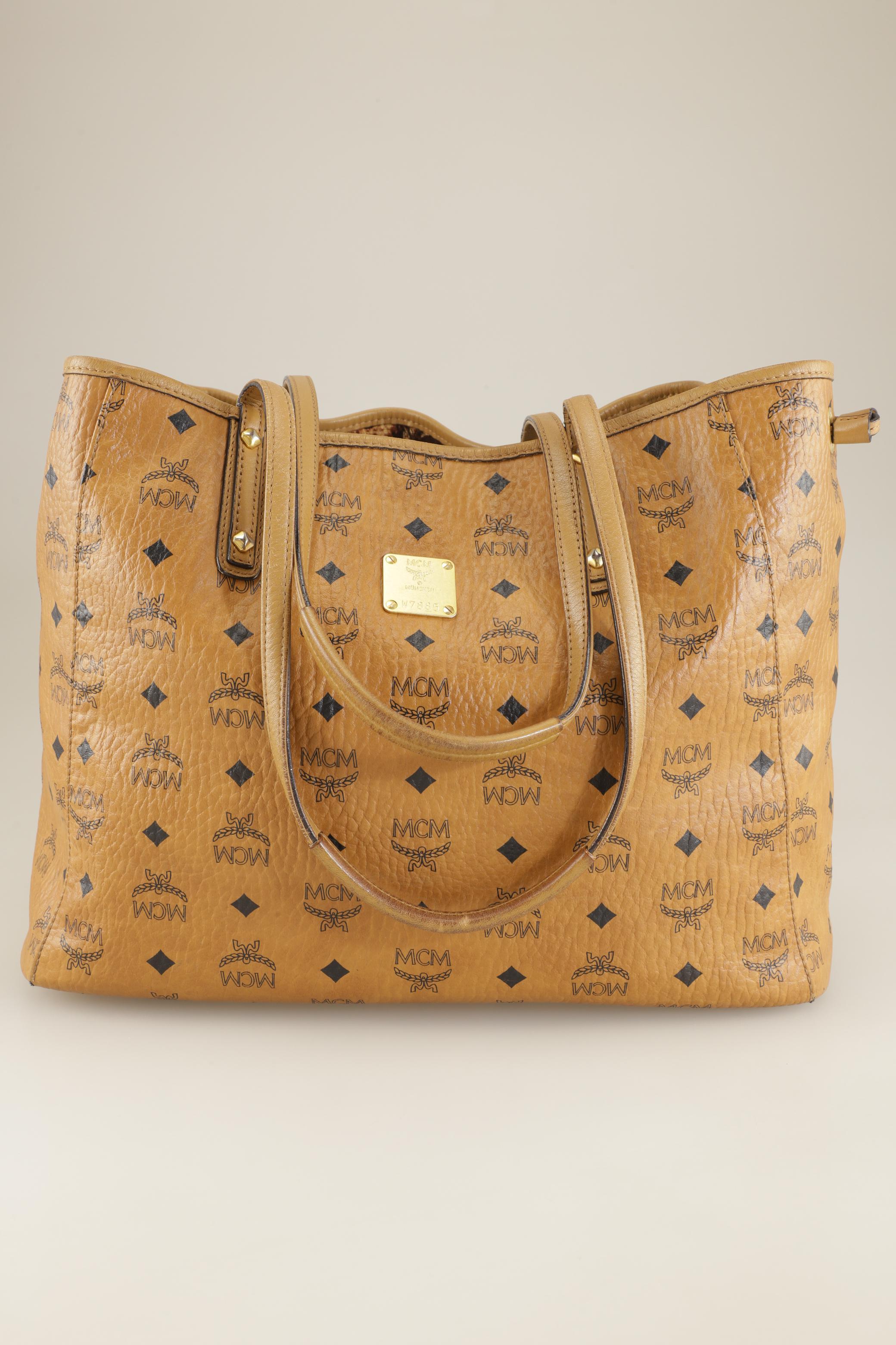 

MCM Damen Handtasche, orange, Gr.