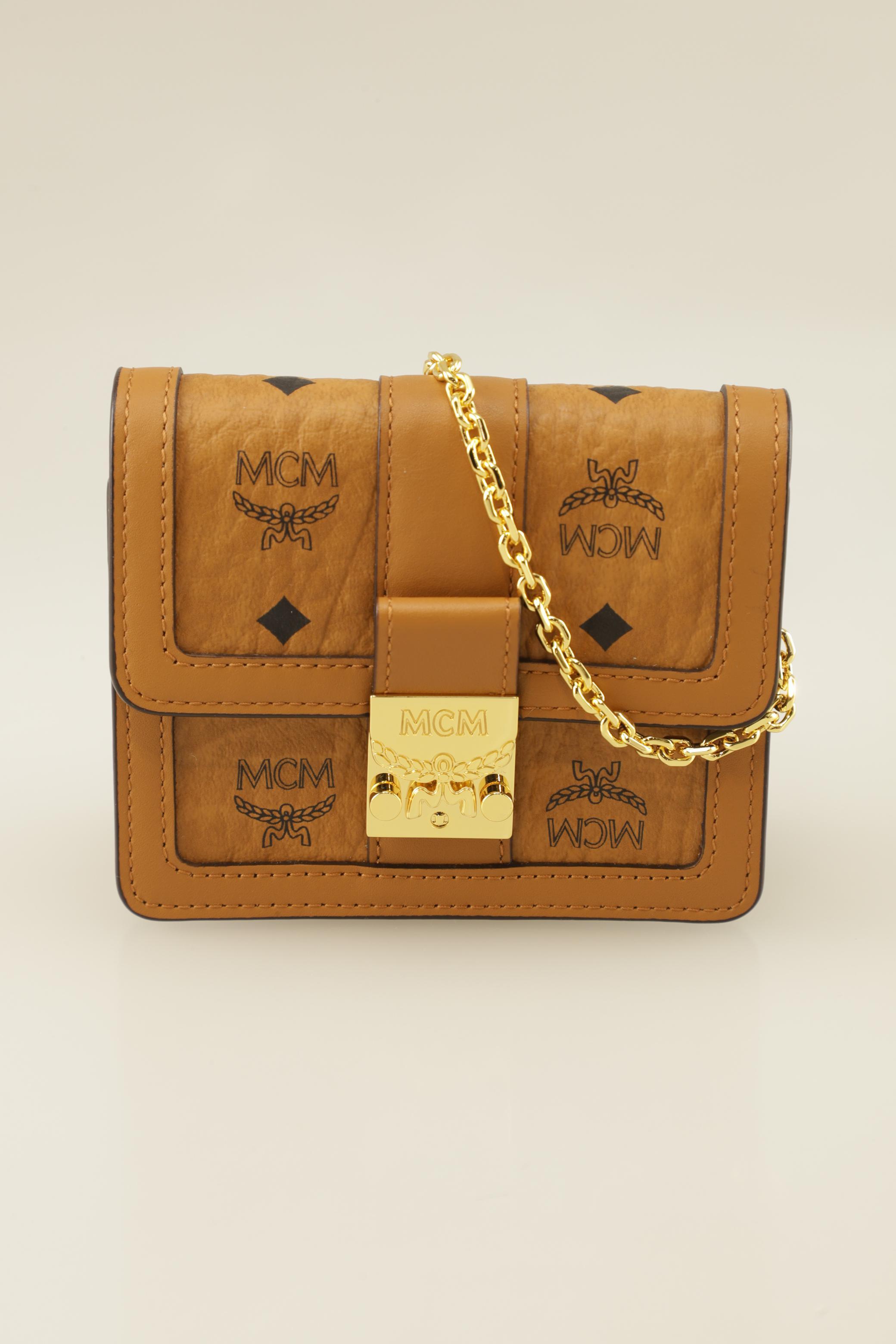 

MCM Damen Handtasche, braun, Gr.