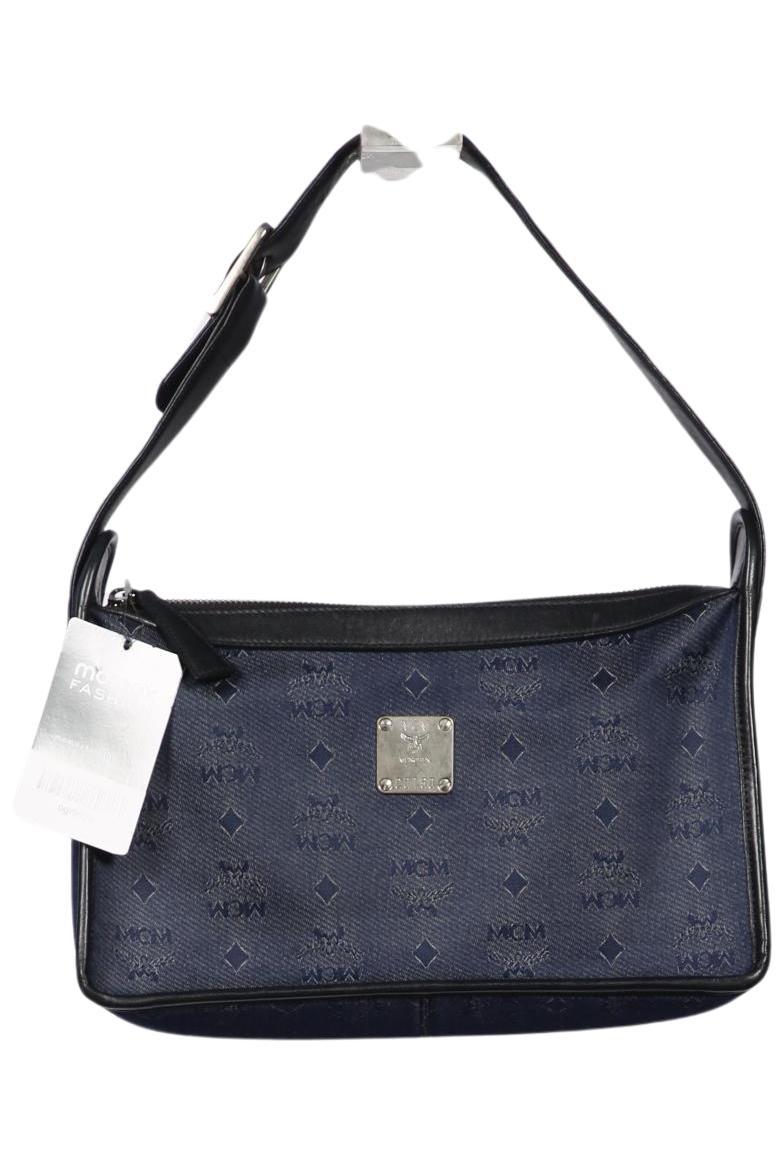 

MCM Damen Handtasche, marineblau, Gr.