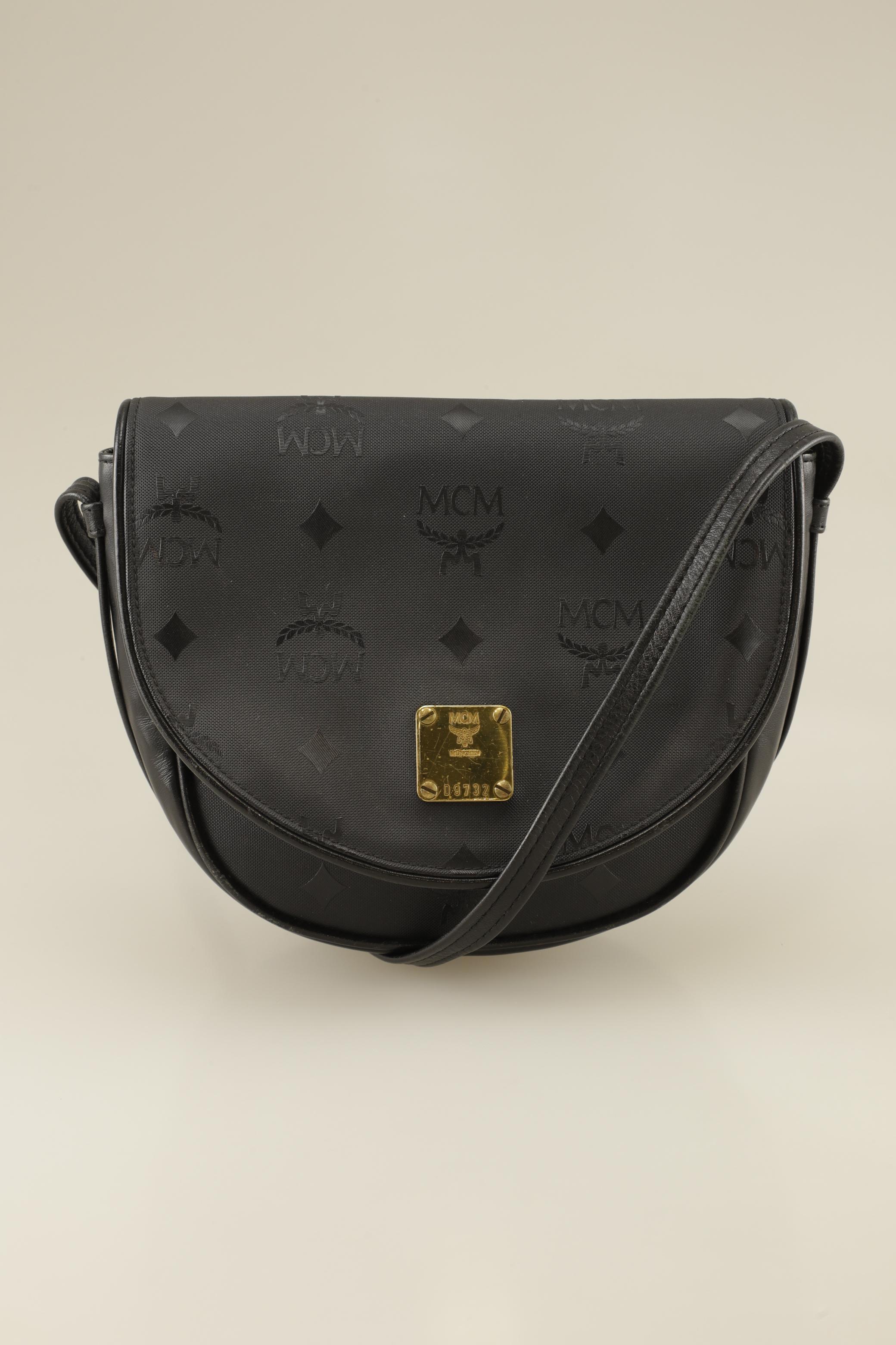 

MCM Damen Handtasche, schwarz, Gr.