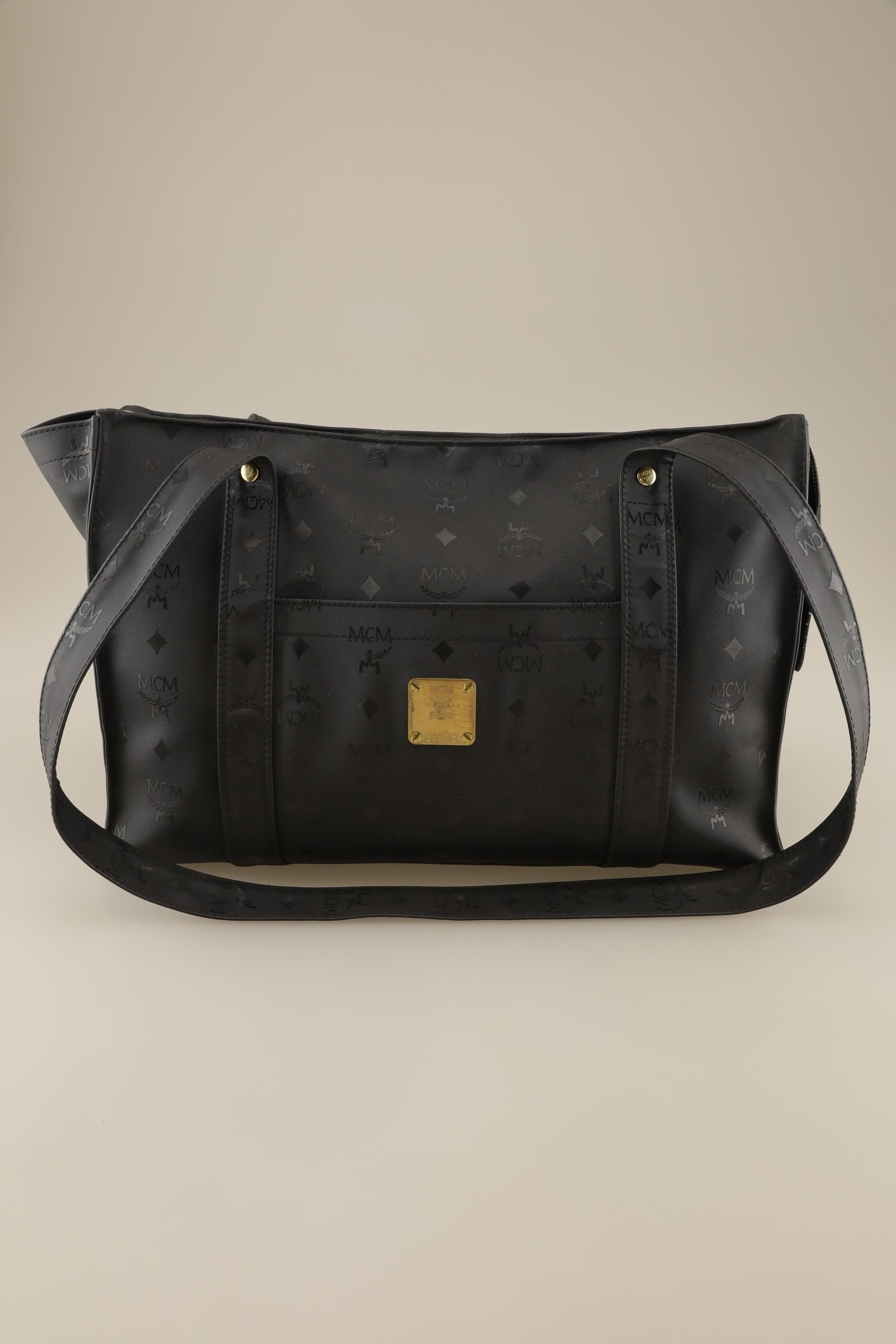 

MCM Damen Handtasche, schwarz, Gr.