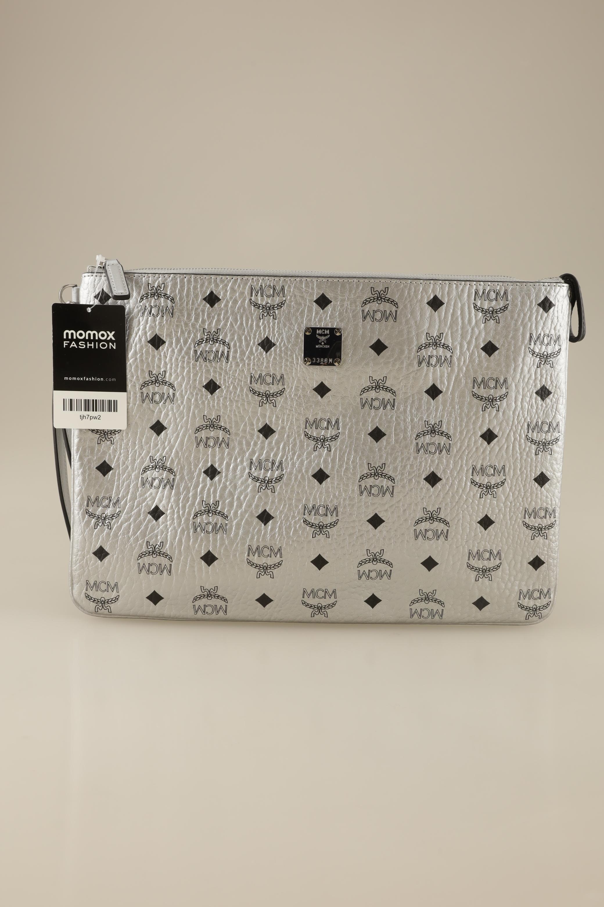 

MCM Damen Handtasche, silber, Gr.