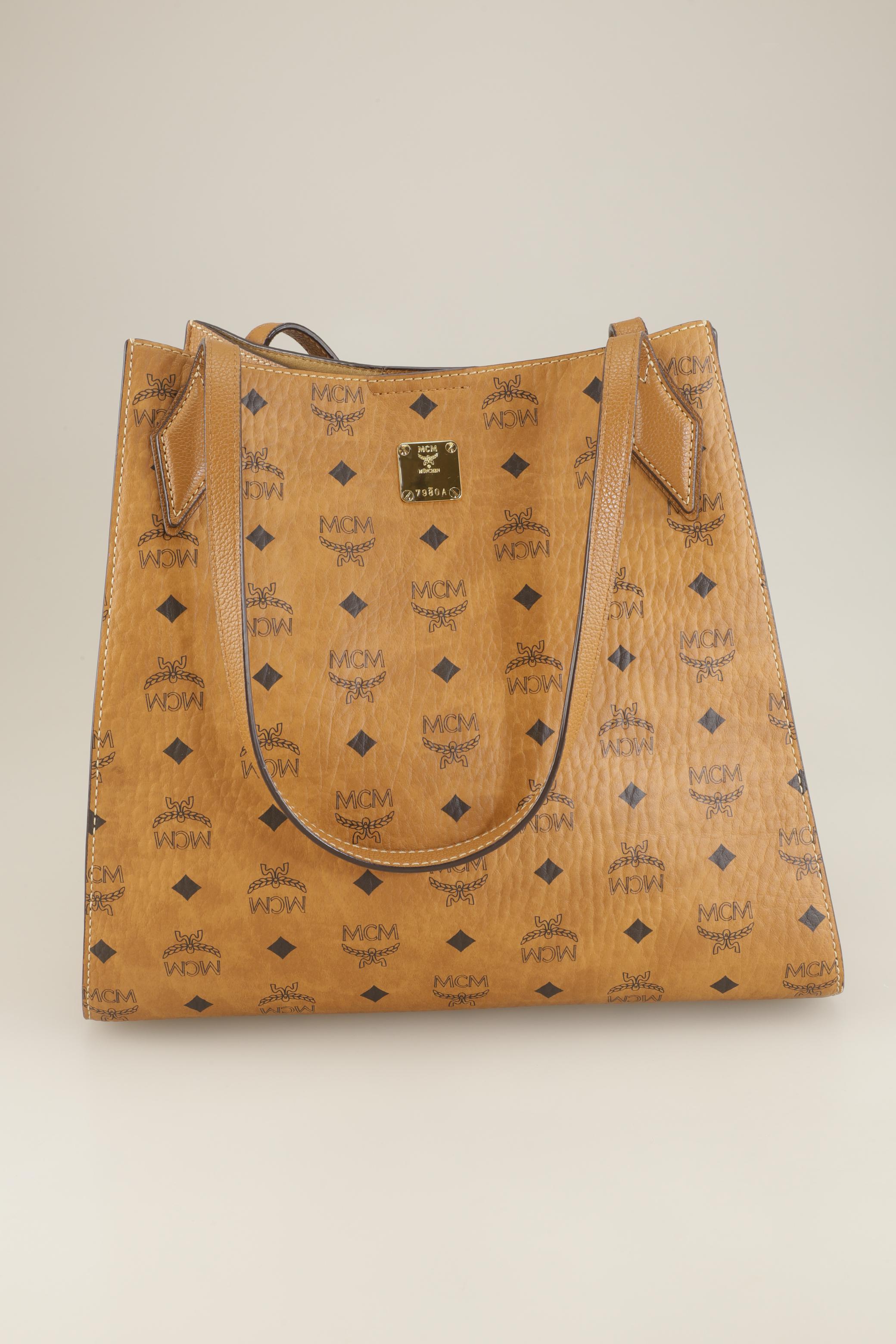 

MCM Damen Handtasche, braun, Gr.