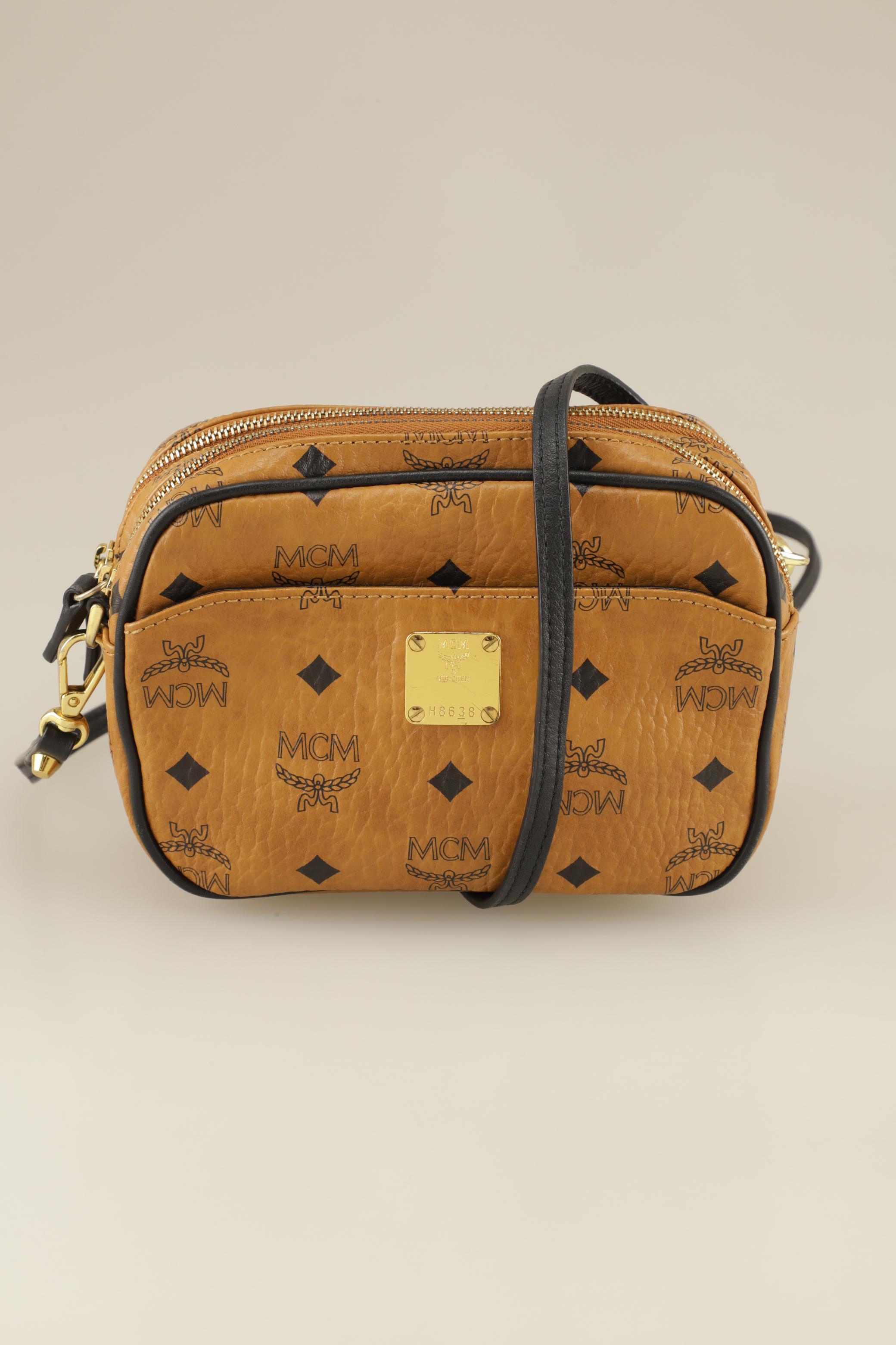 

MCM Damen Handtasche, braun, Gr.