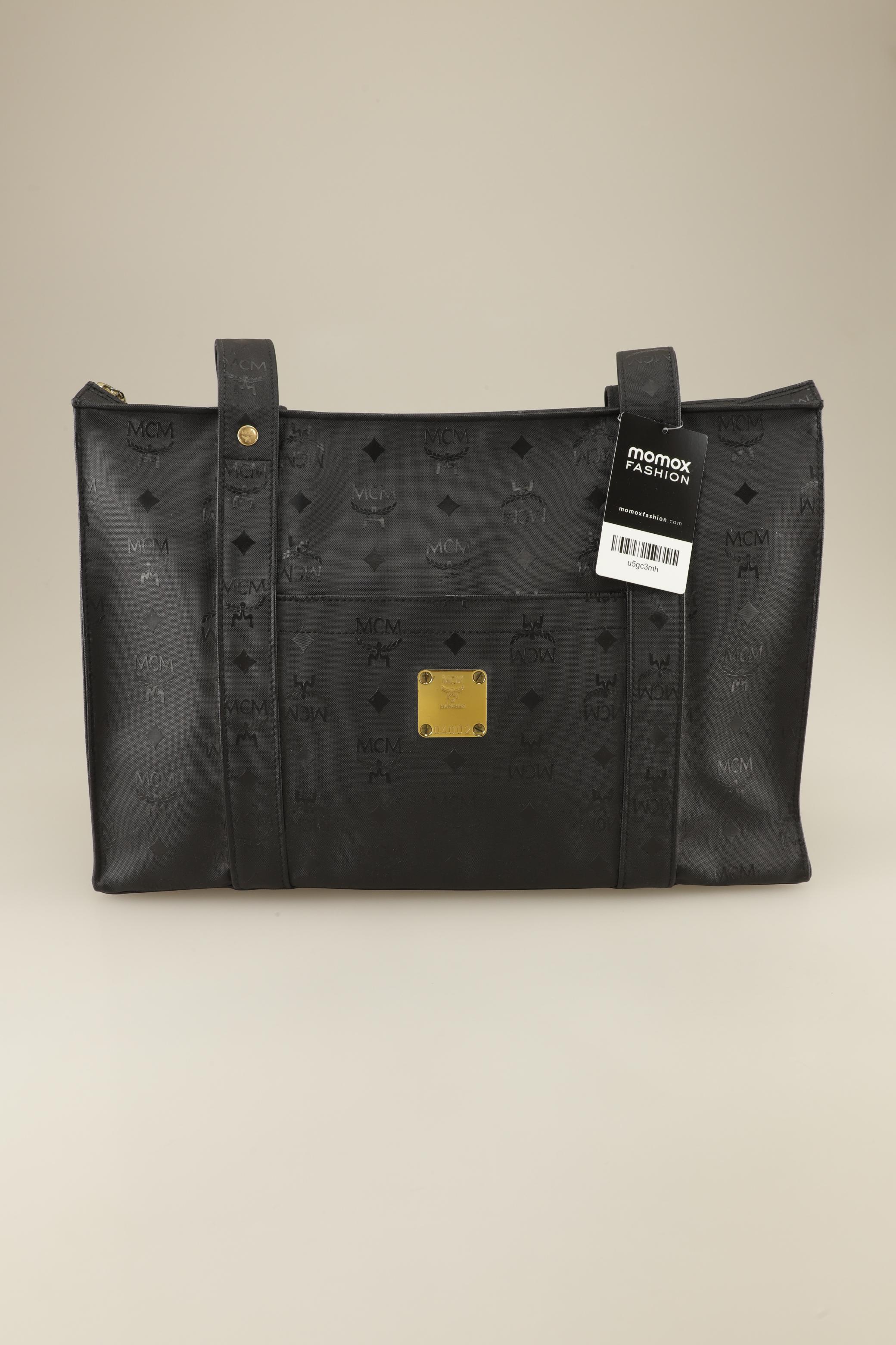 

MCM Damen Handtasche, schwarz, Gr.