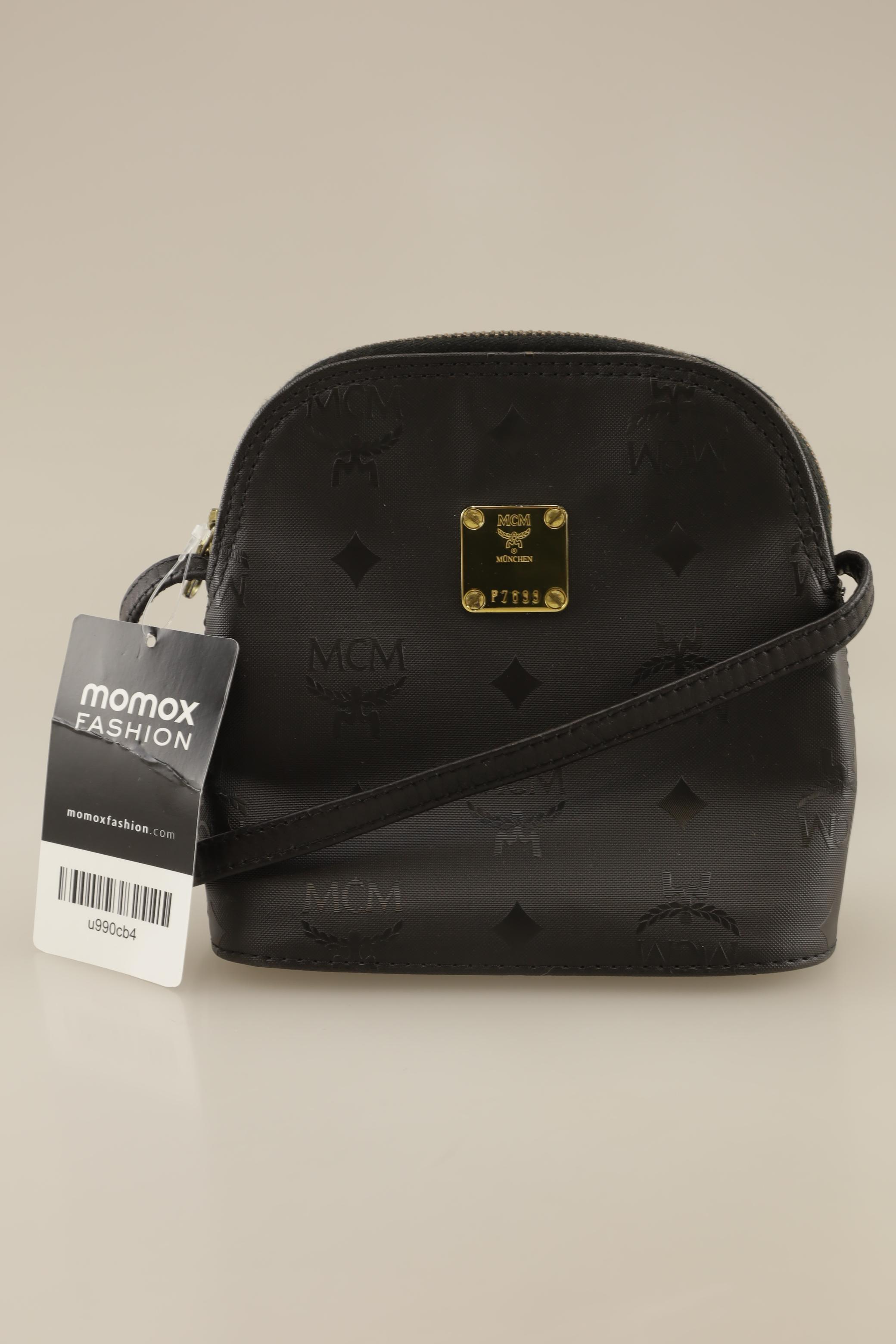 

MCM Damen Handtasche, schwarz, Gr.