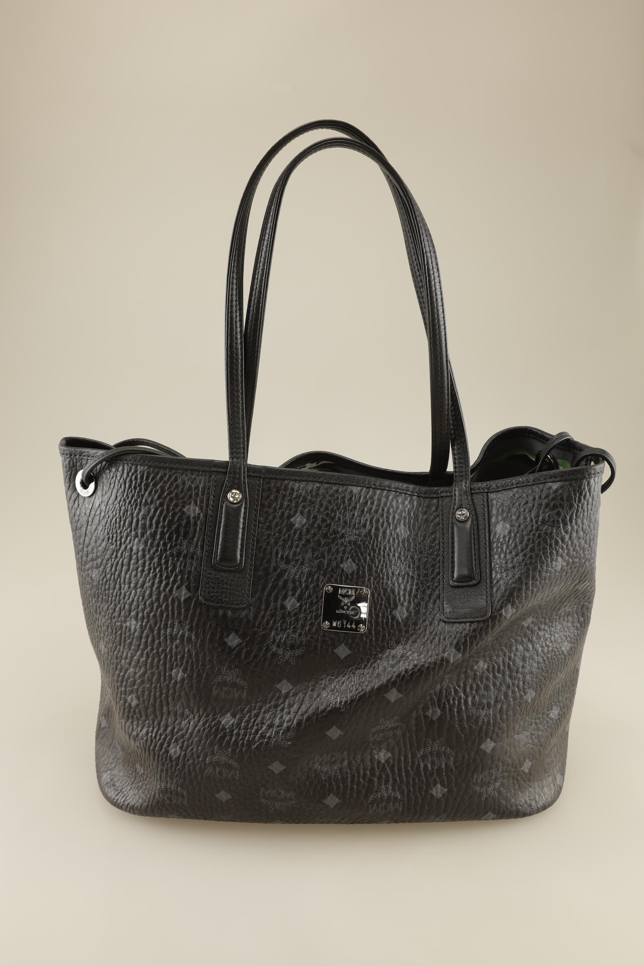 

MCM Damen Handtasche, schwarz, Gr.