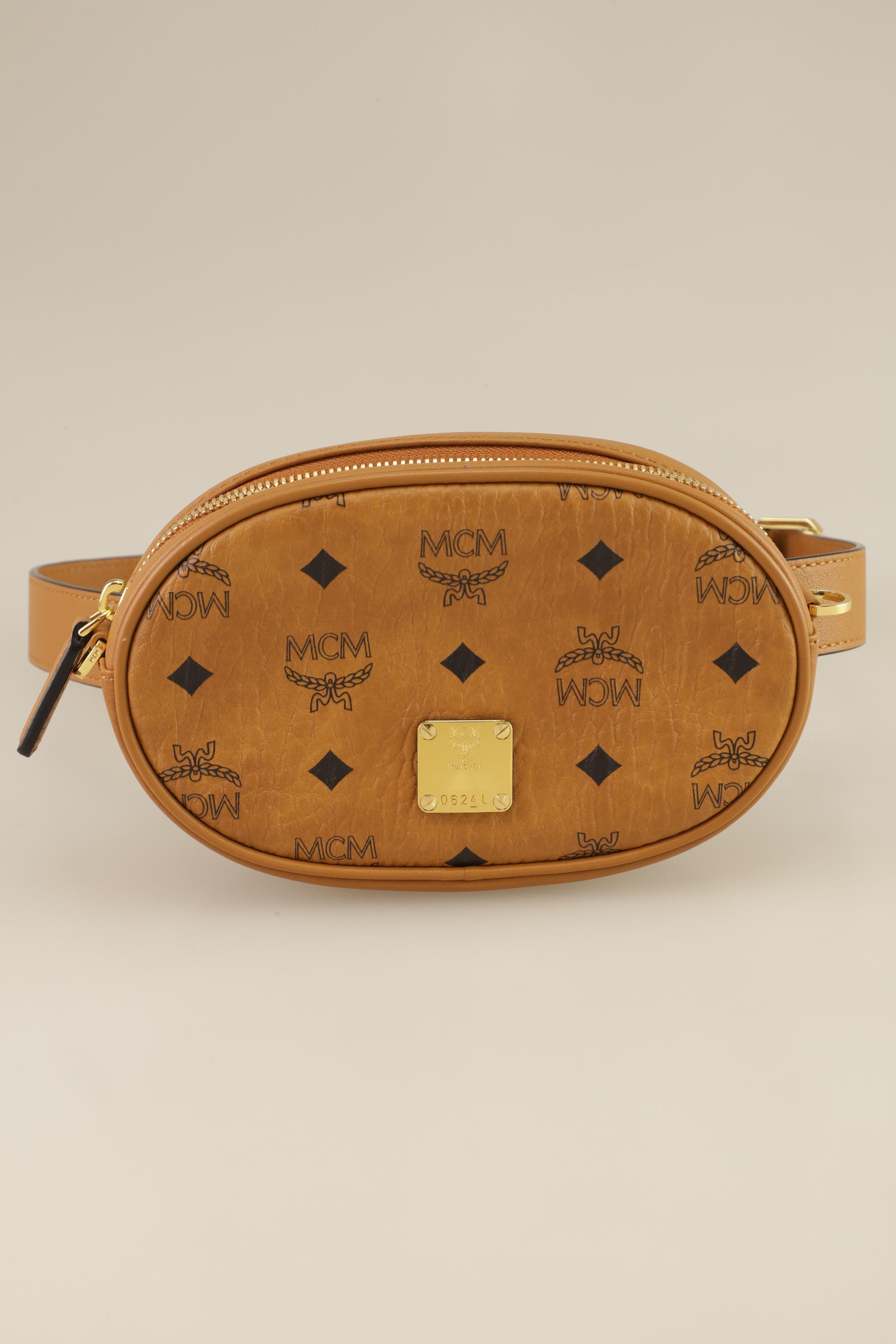 

MCM Damen Handtasche, orange, Gr.