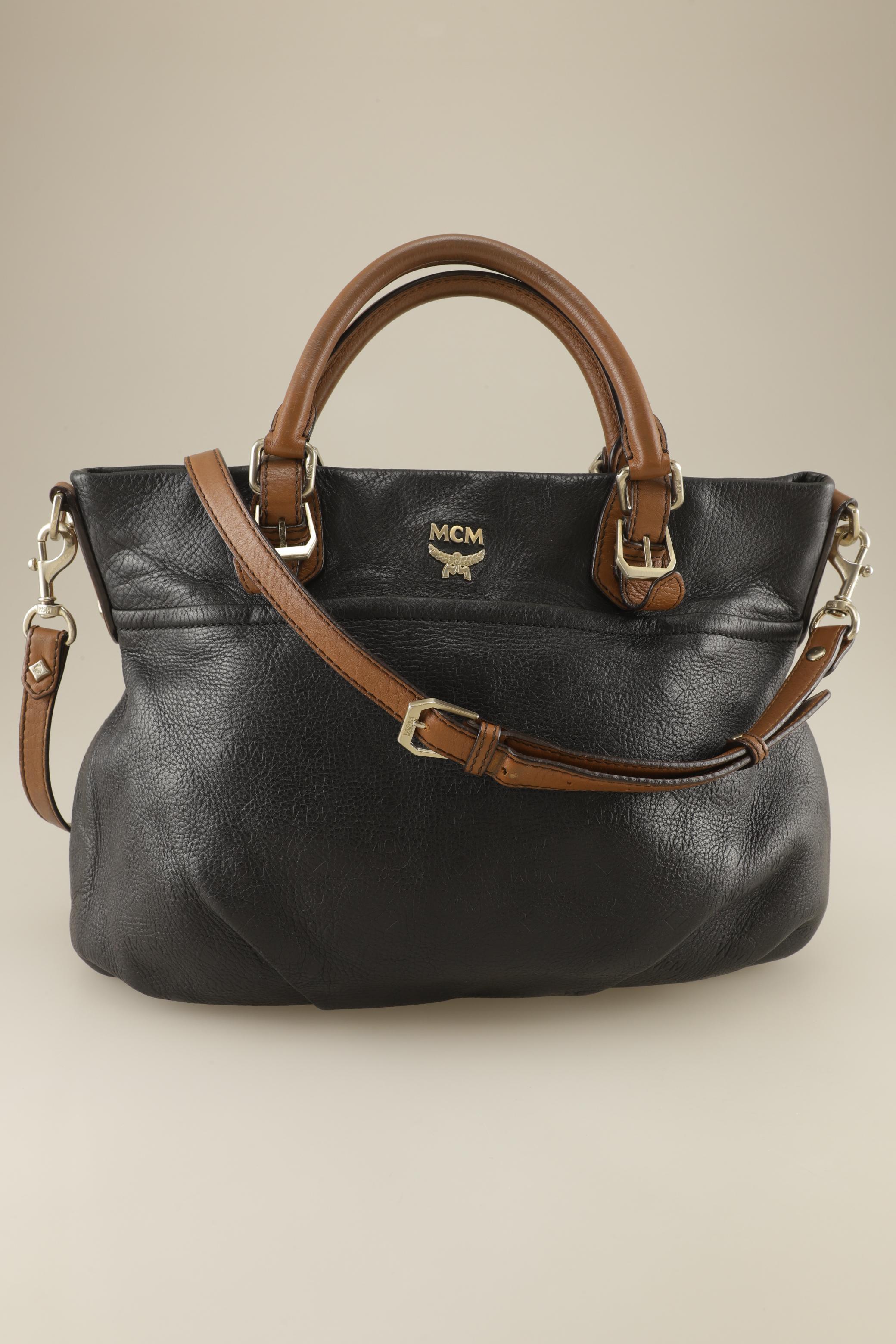 

MCM Damen Handtasche, schwarz, Gr.