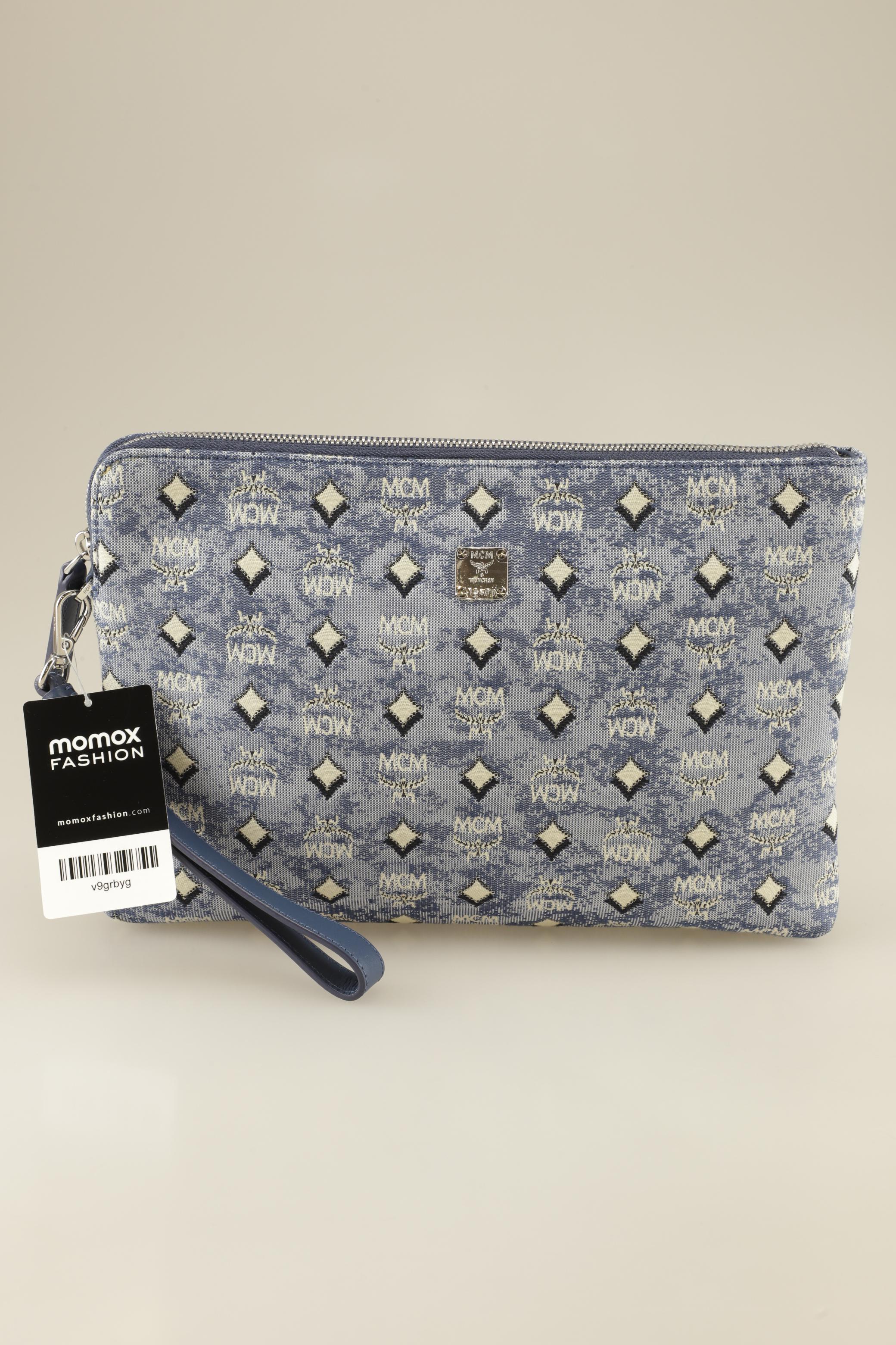 

MCM Damen Handtasche, blau, Gr.
