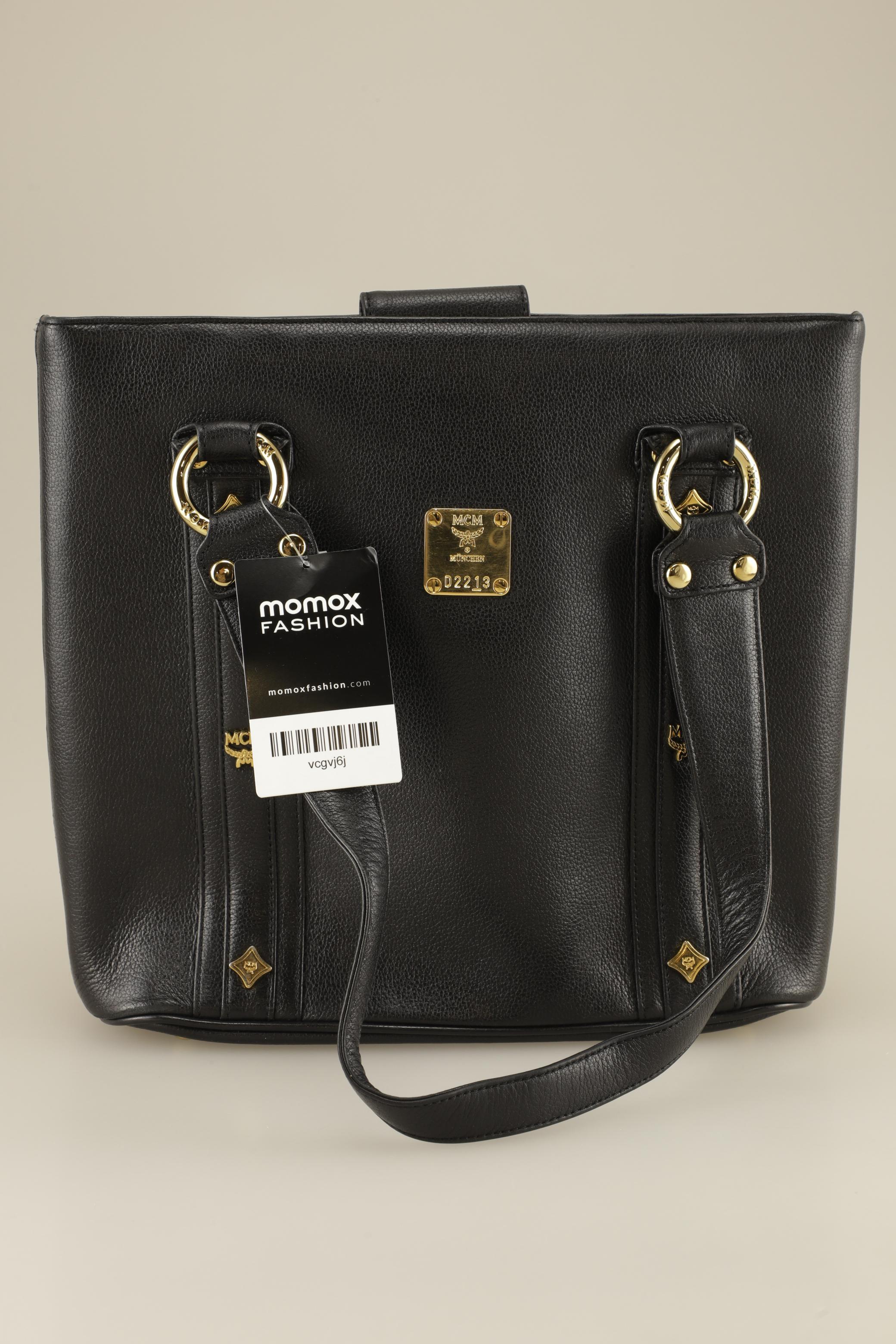 

MCM Damen Handtasche, schwarz, Gr.