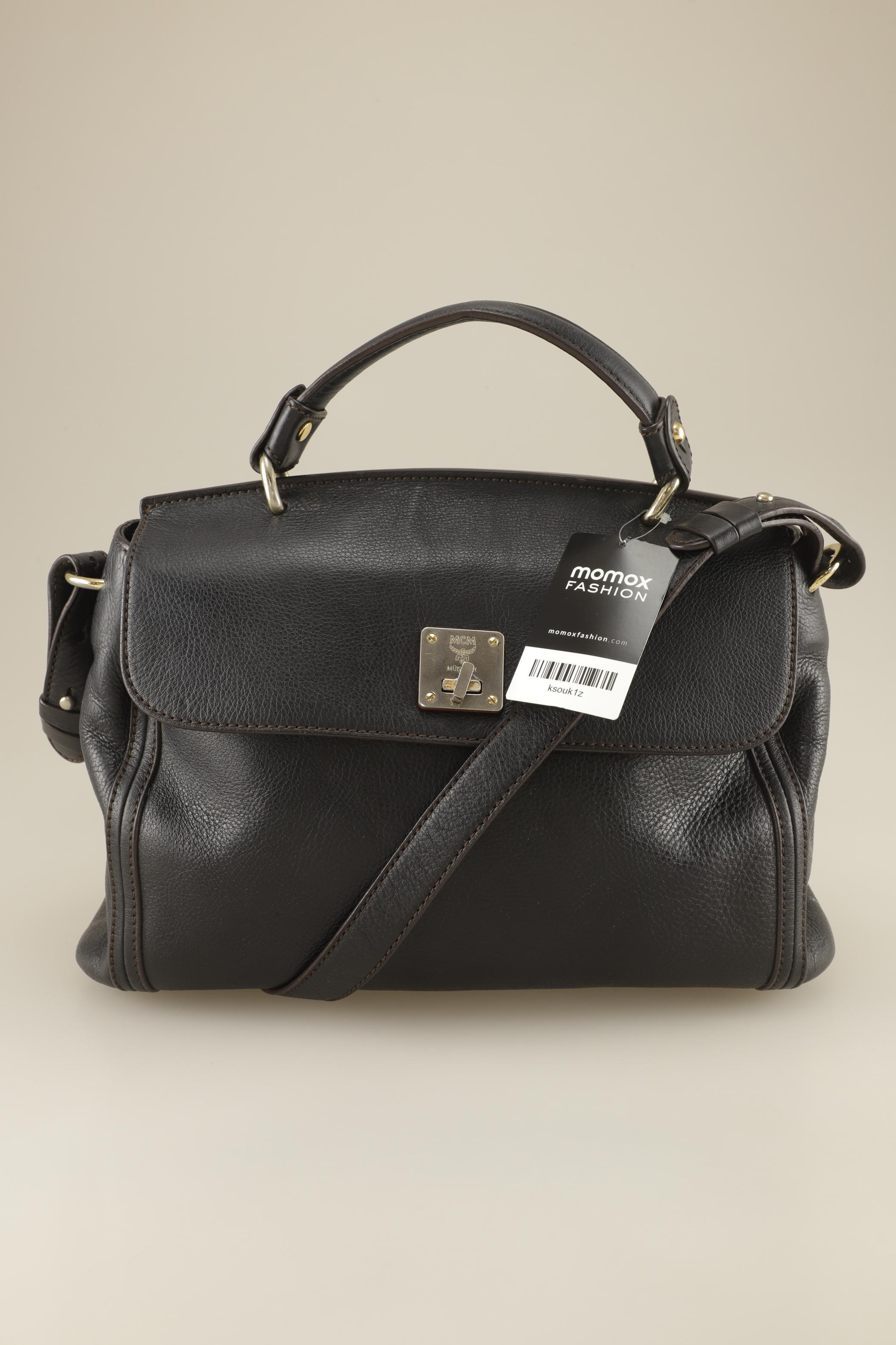 

MCM Damen Handtasche, schwarz, Gr.