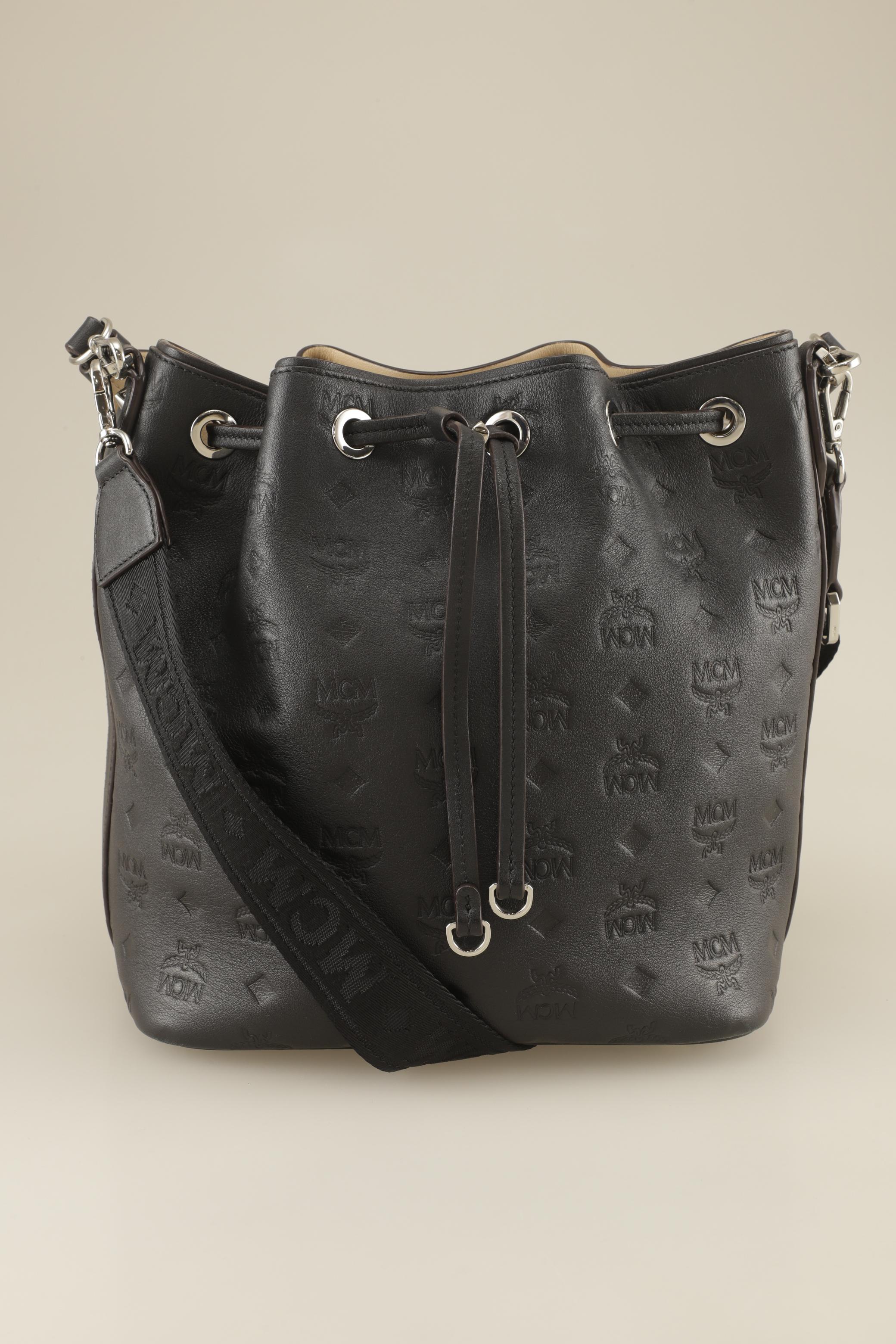 

MCM Damen Handtasche, schwarz, Gr.