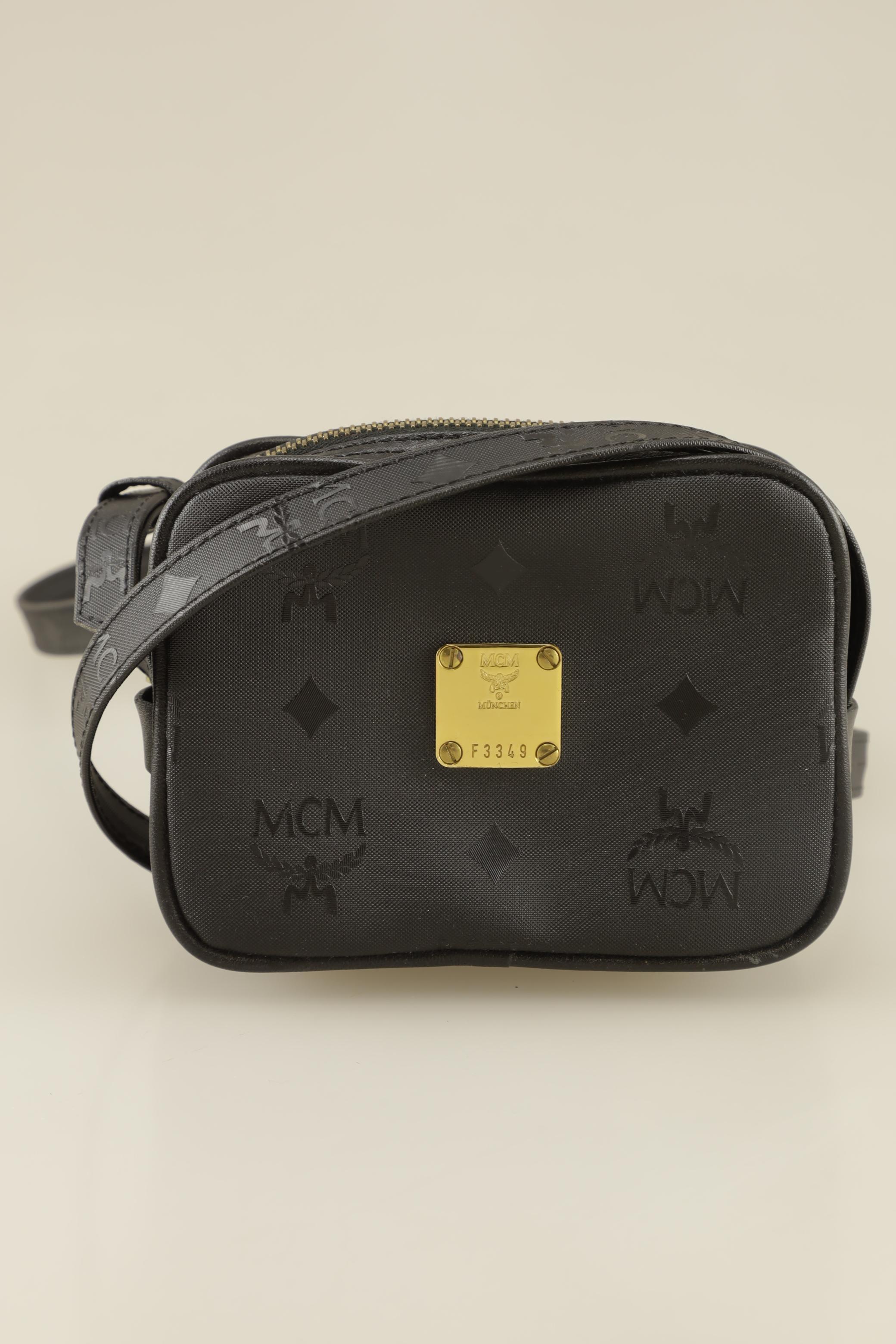 

MCM Damen Handtasche, schwarz, Gr.