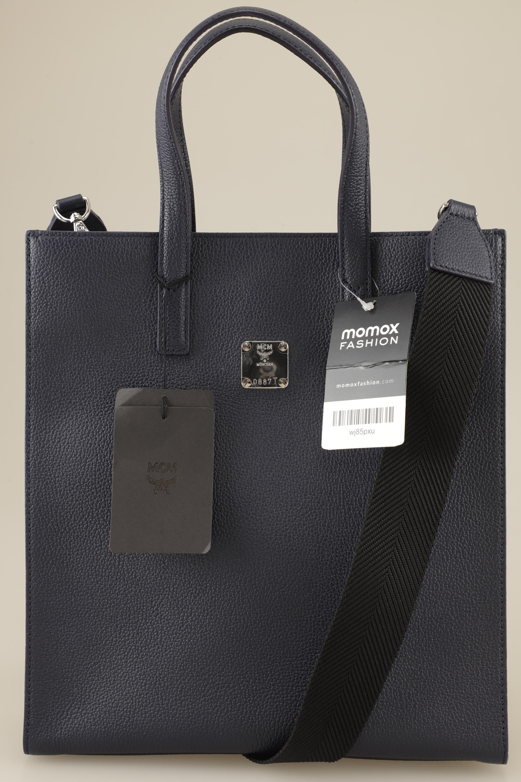 

MCM Damen Handtasche, marineblau, Gr.