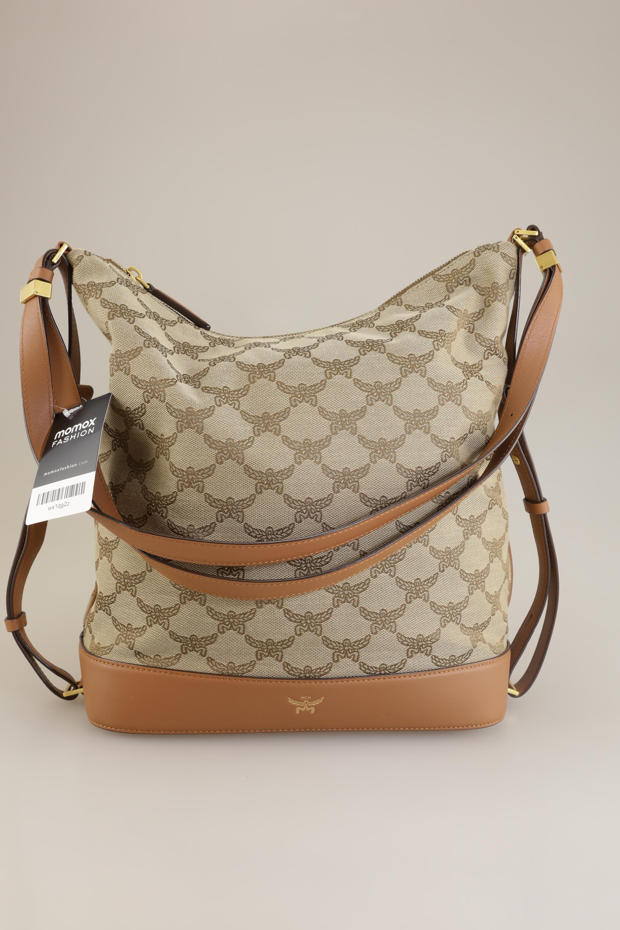 

MCM Damen Handtasche, beige, Gr.