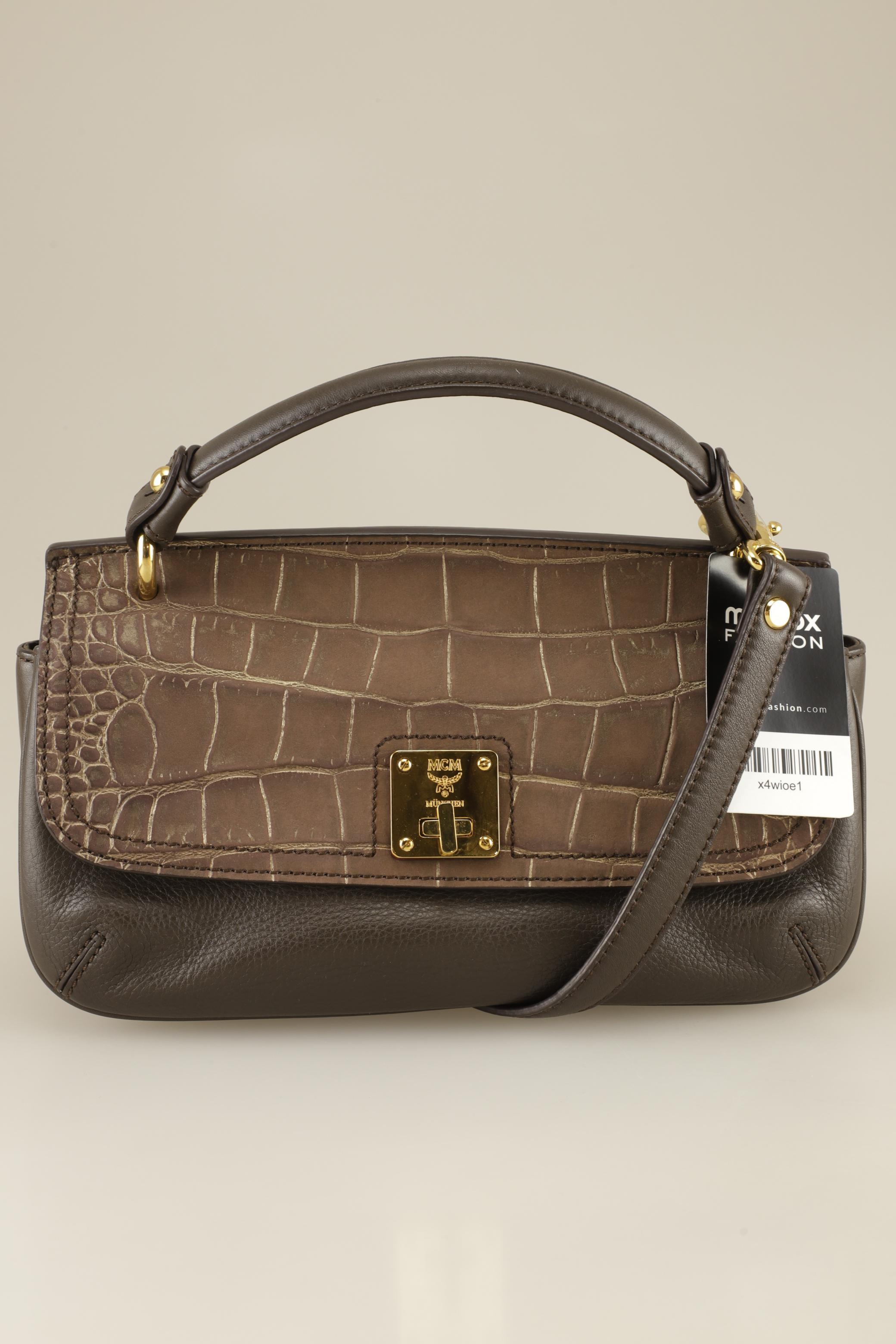 

MCM Damen Handtasche, braun, Gr.