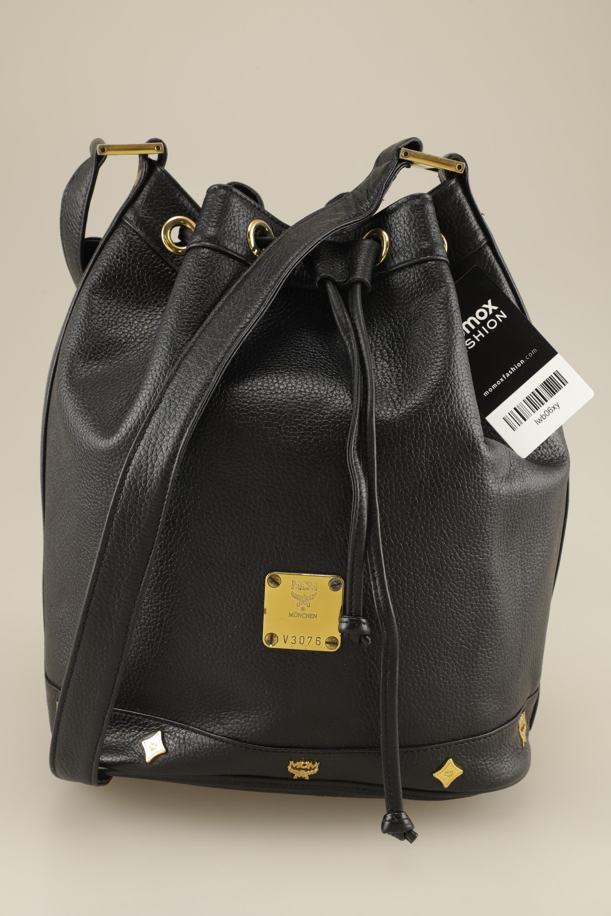 

MCM Damen Handtasche, schwarz, Gr.