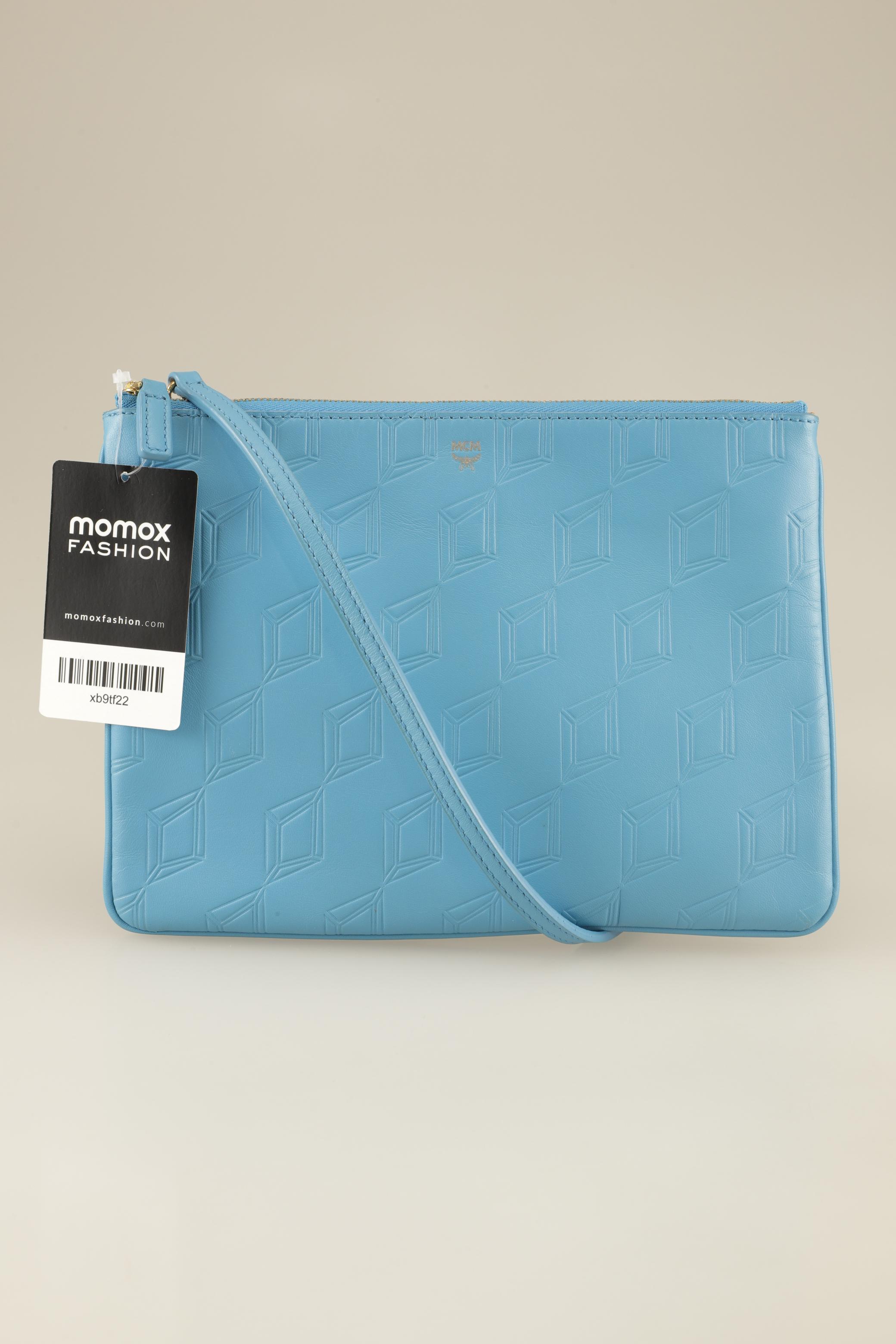 

MCM Damen Handtasche, blau, Gr.