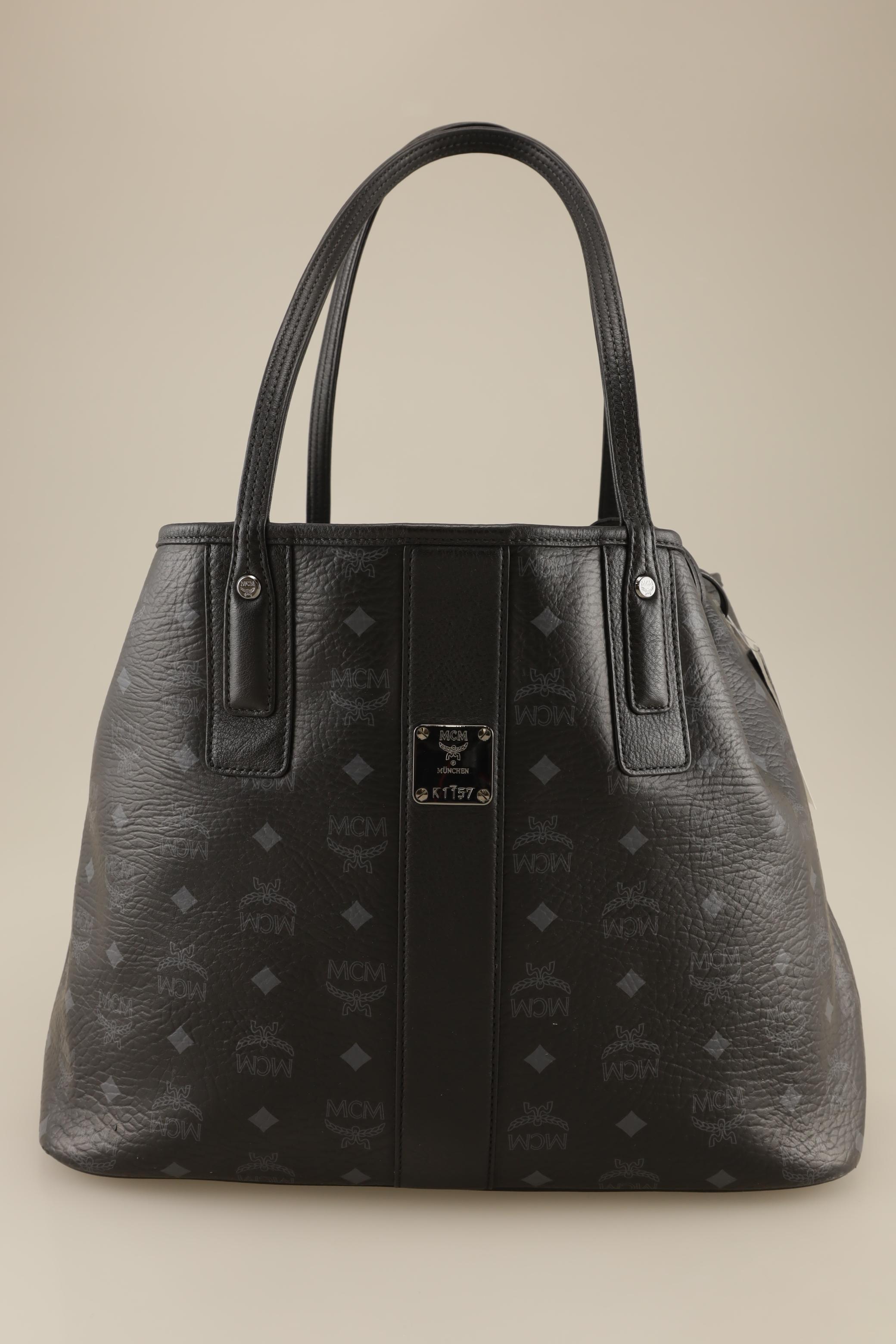 

MCM Damen Handtasche, schwarz, Gr.