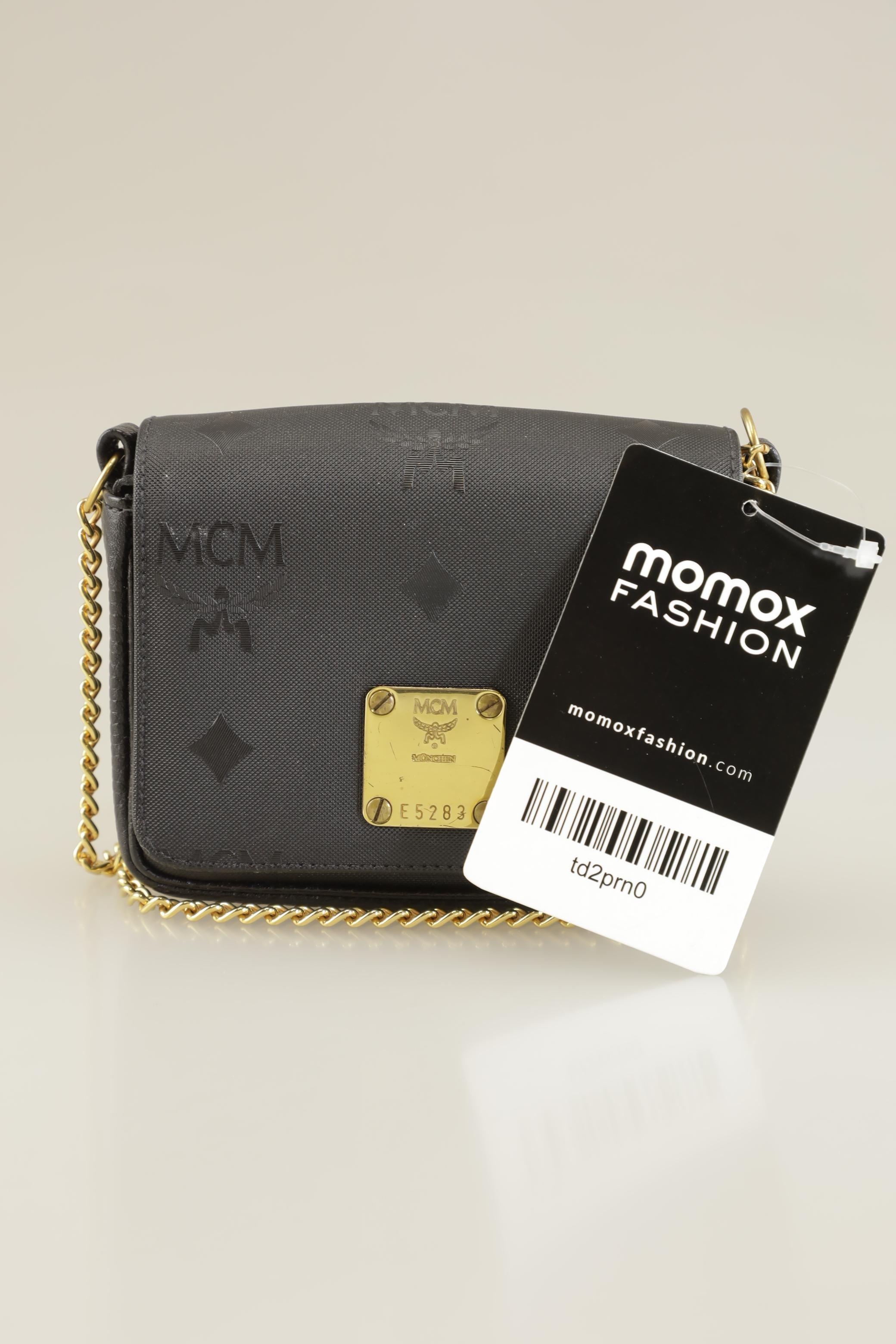 

MCM Damen Handtasche, schwarz, Gr.