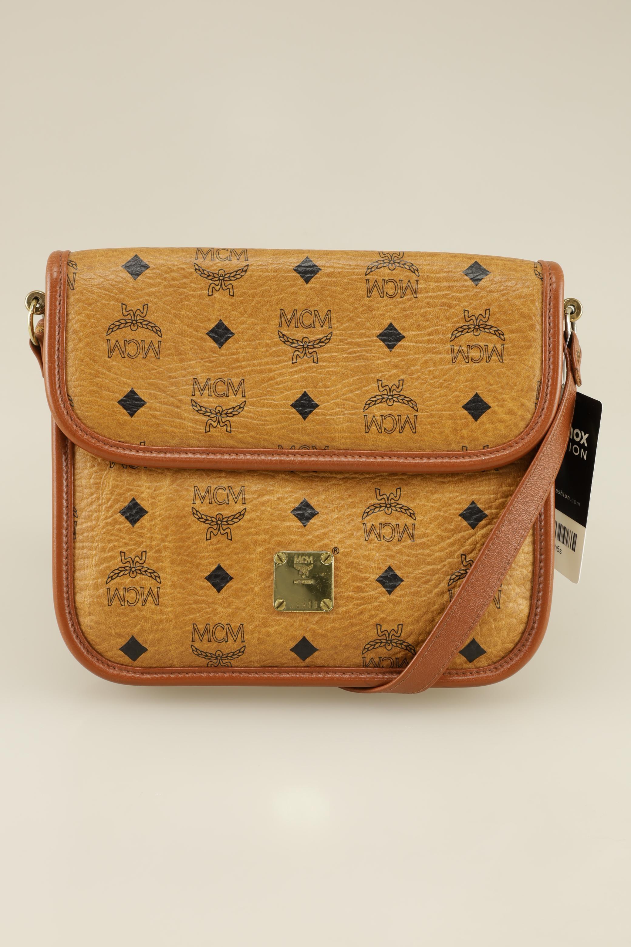 

MCM Damen Handtasche, braun, Gr.