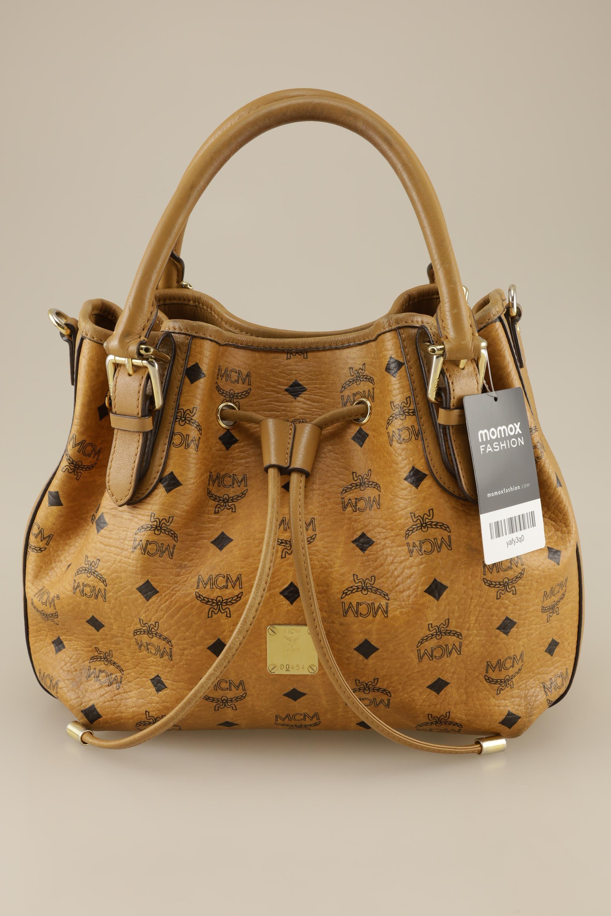 

MCM Damen Handtasche, braun, Gr.