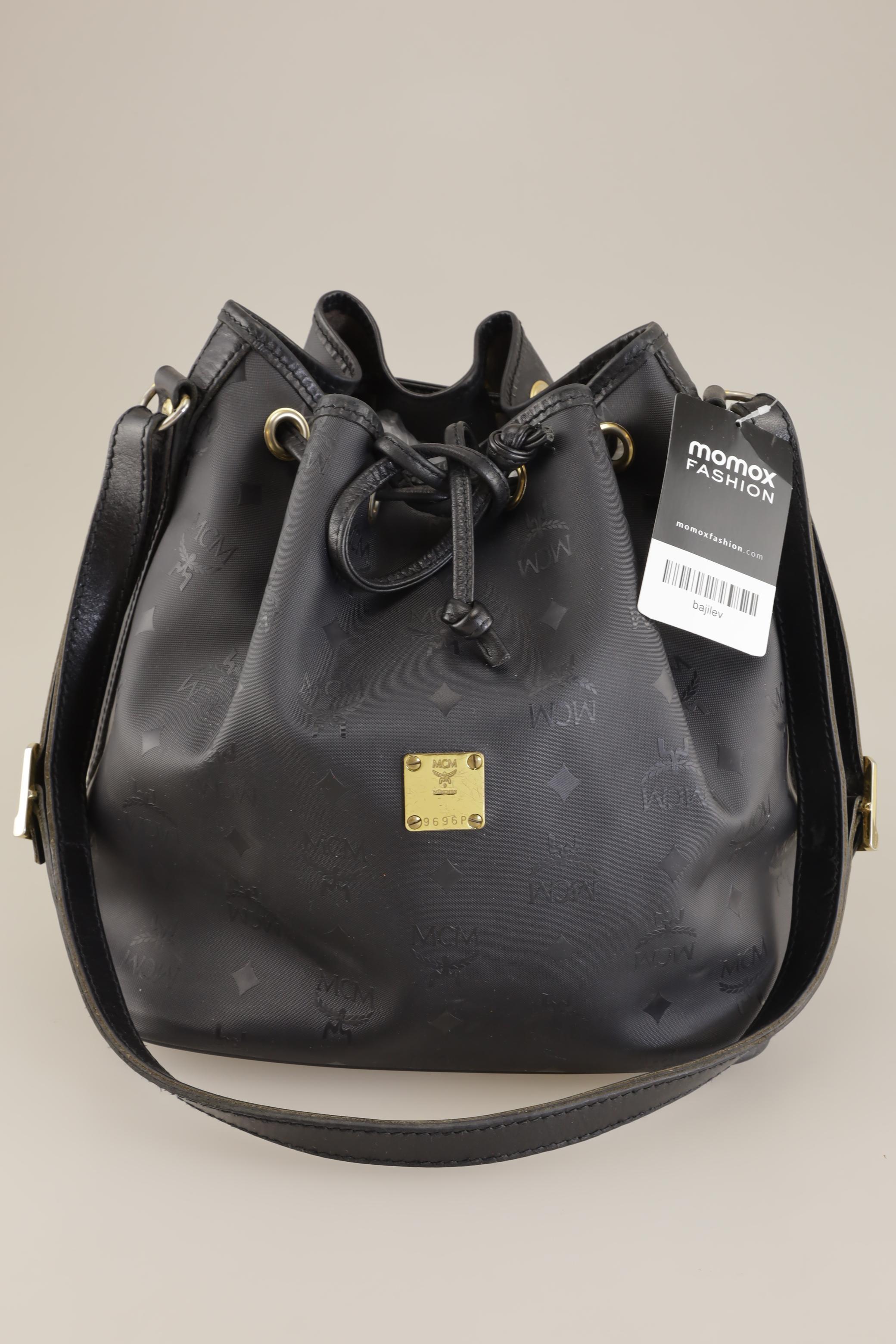 

MCM Damen Handtasche, schwarz, Gr.