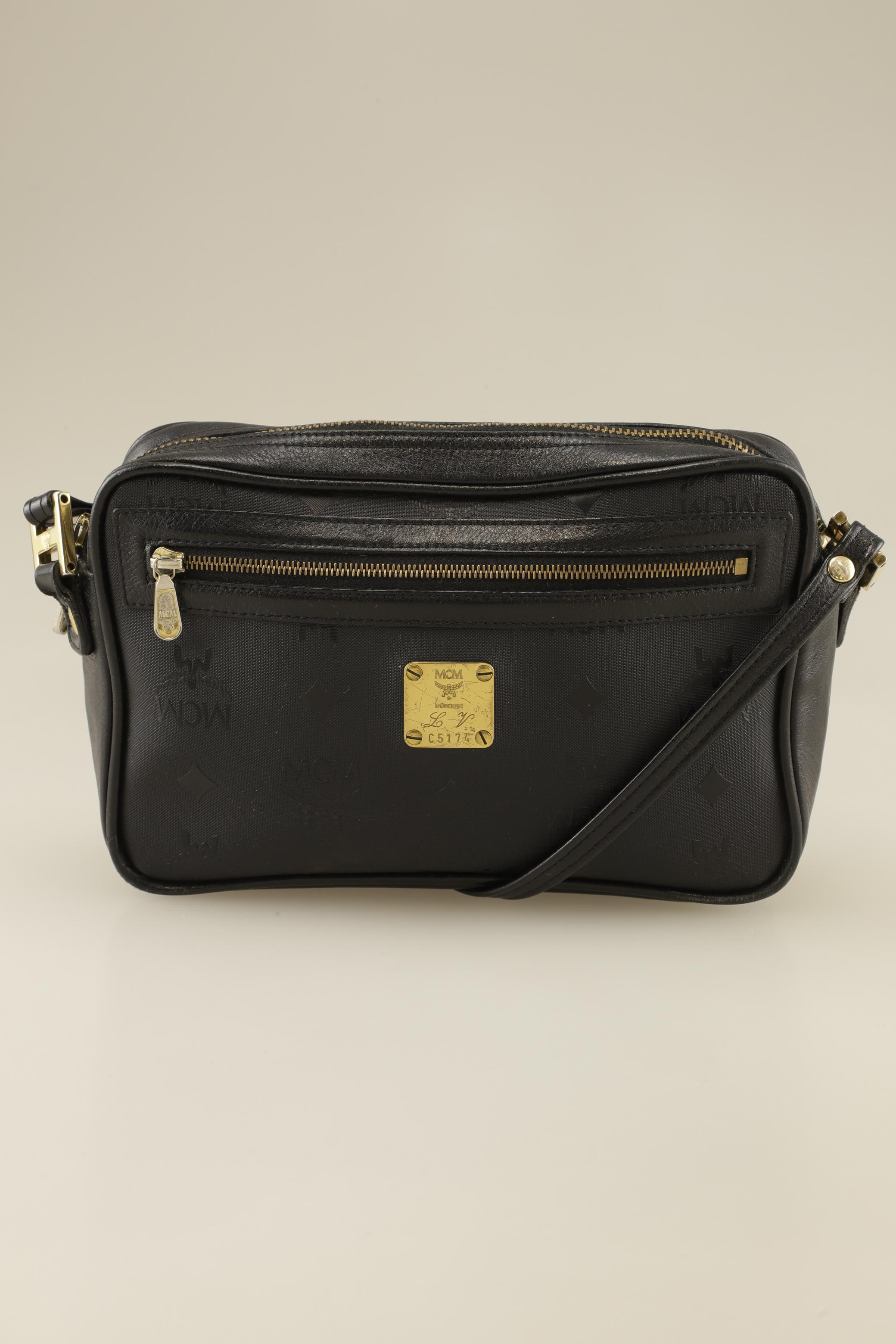 

MCM Damen Handtasche, schwarz, Gr.