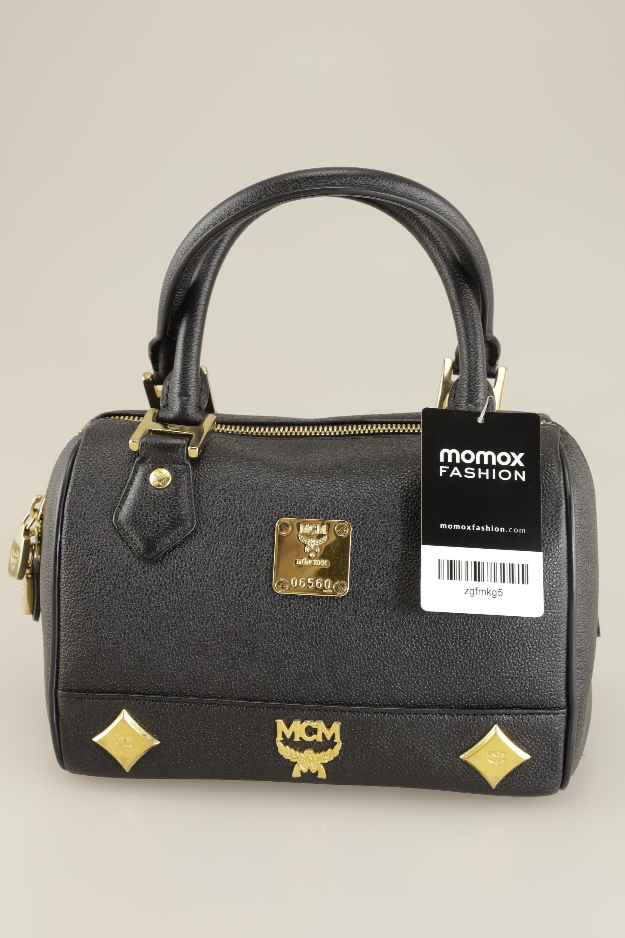 

MCM Damen Handtasche, schwarz, Gr.