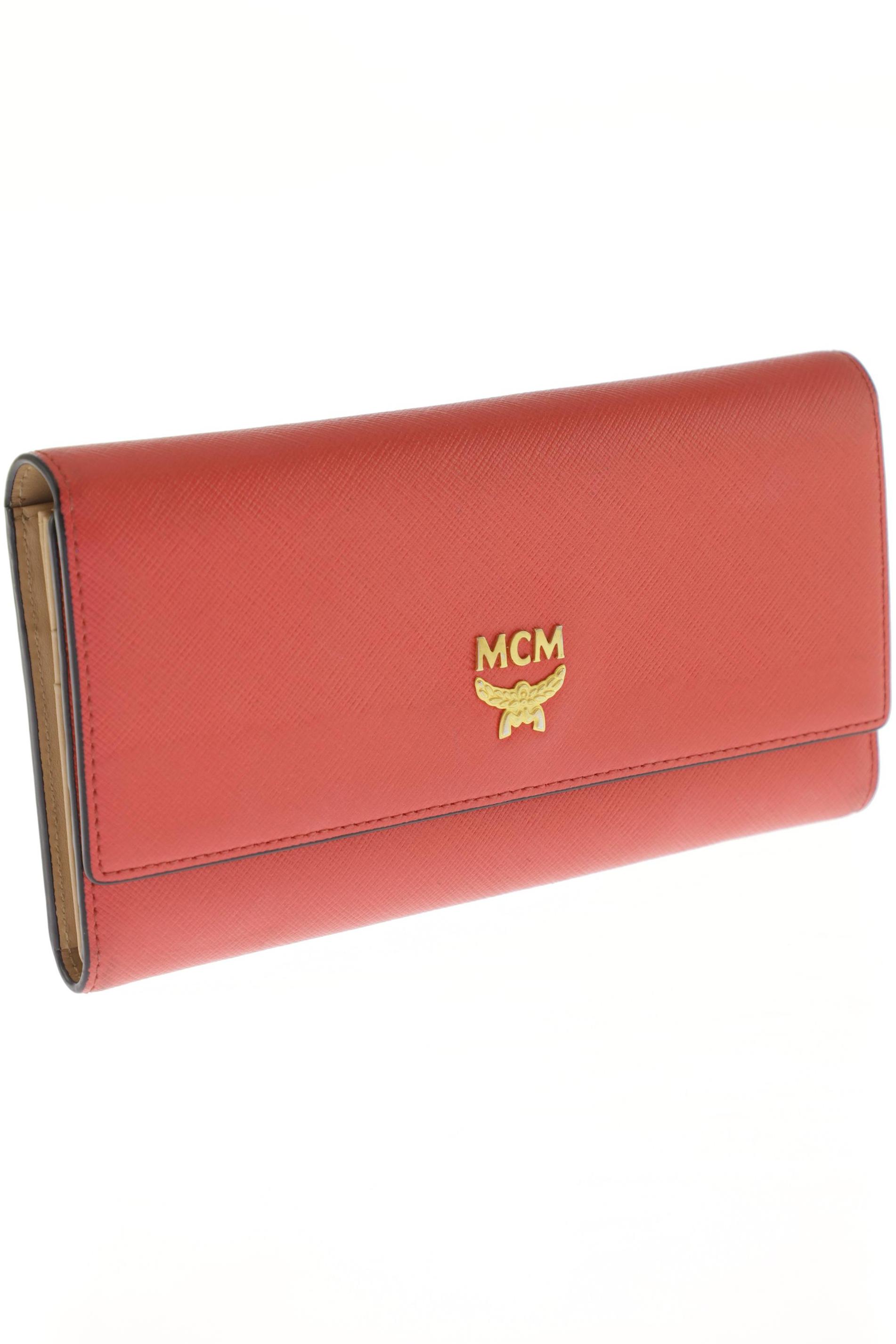 

MCM Damen Portemonnaie, rot, Gr.