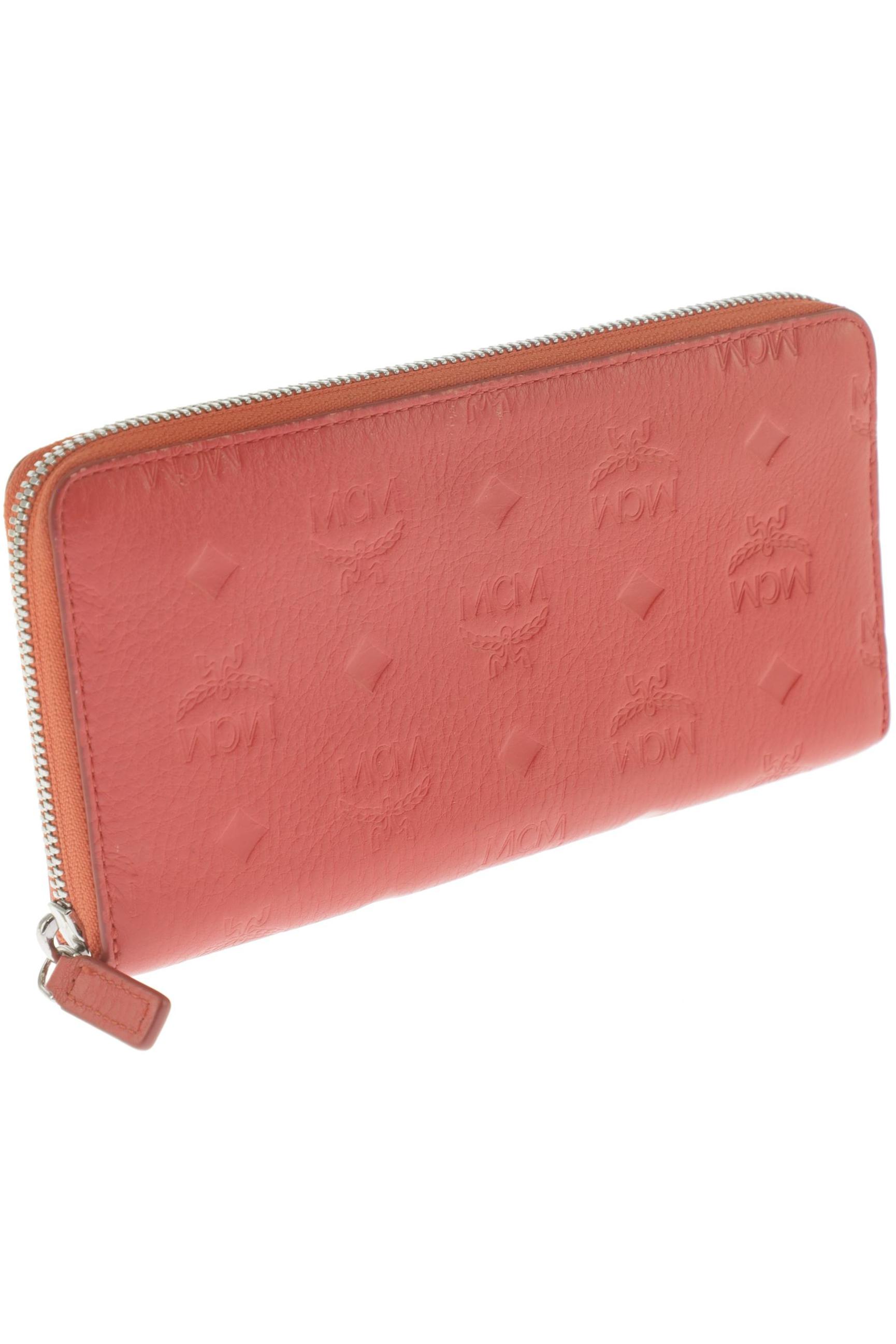 

MCM Damen Portemonnaie, rot, Gr.