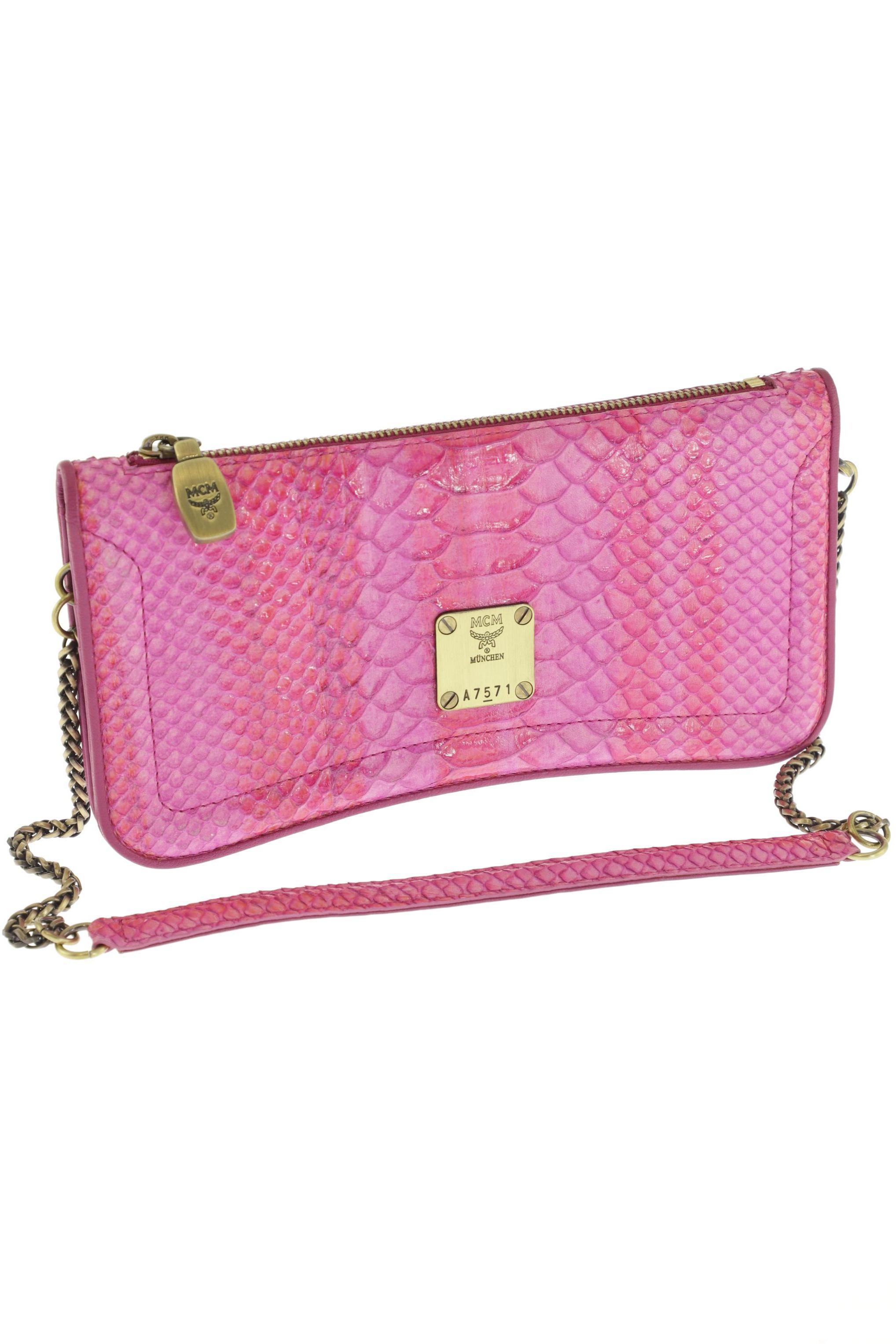 

MCM Damen Portemonnaie, pink, Gr.