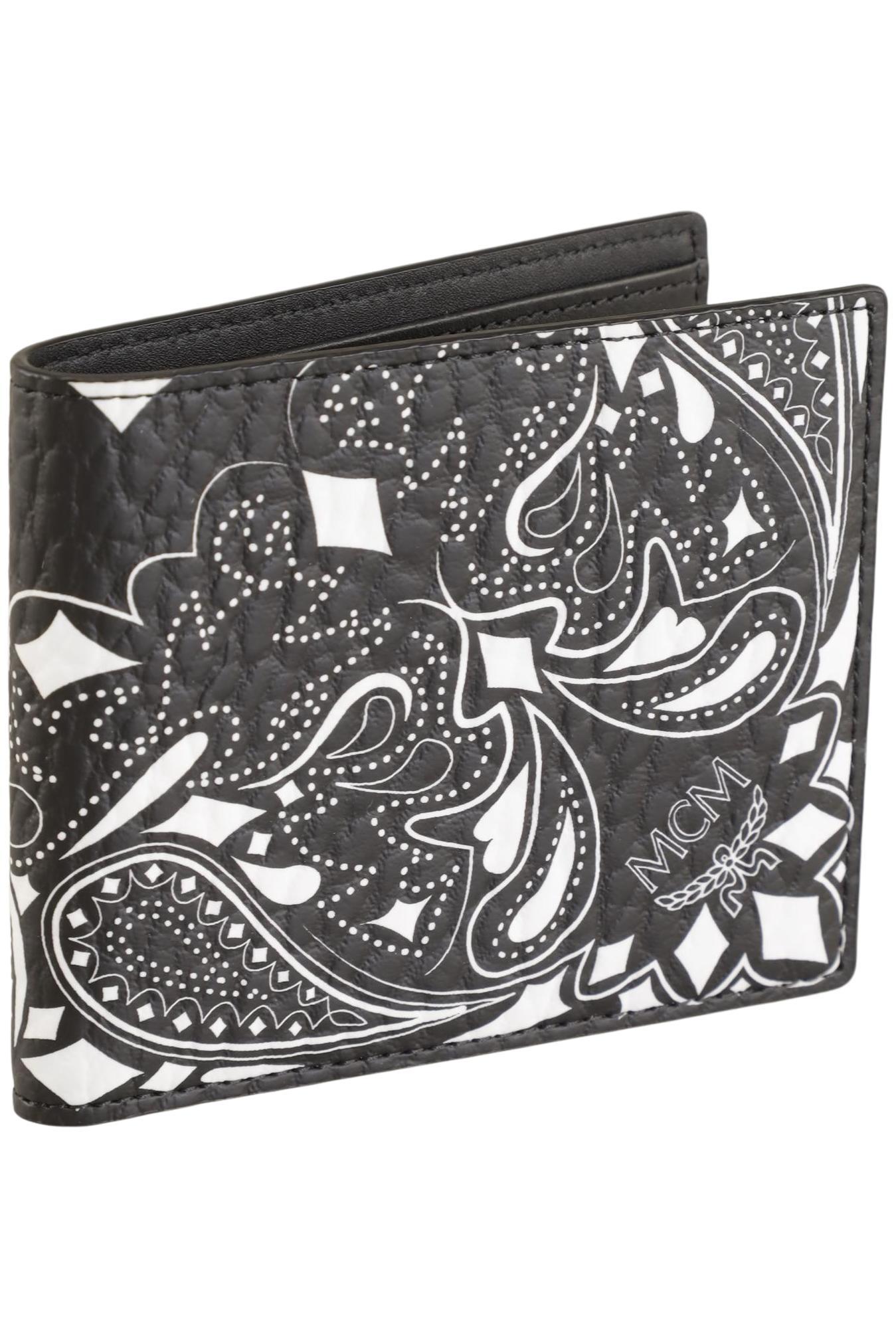 

MCM Damen Portemonnaie, schwarz, Gr.