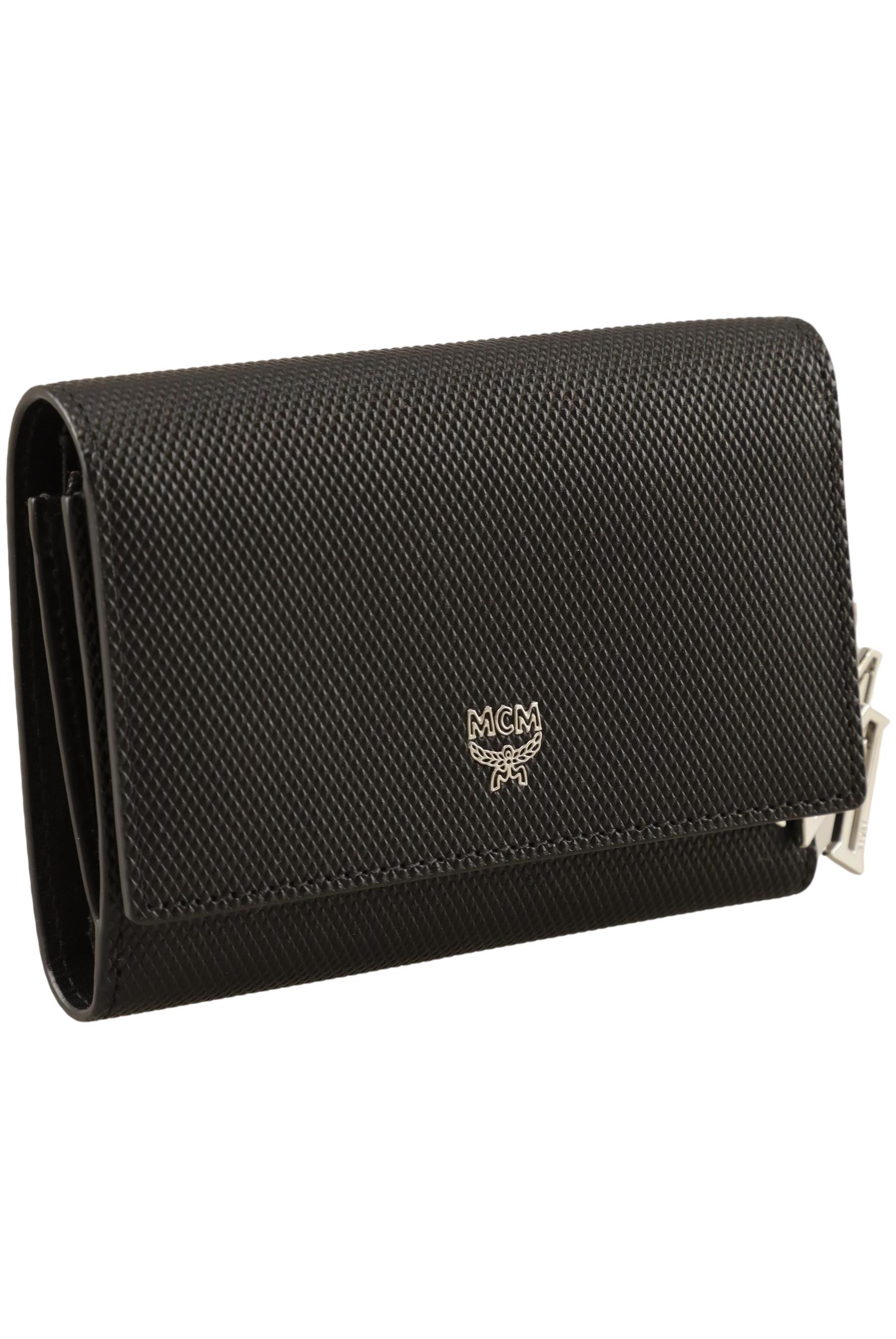 

MCM Damen Portemonnaie, schwarz, Gr.