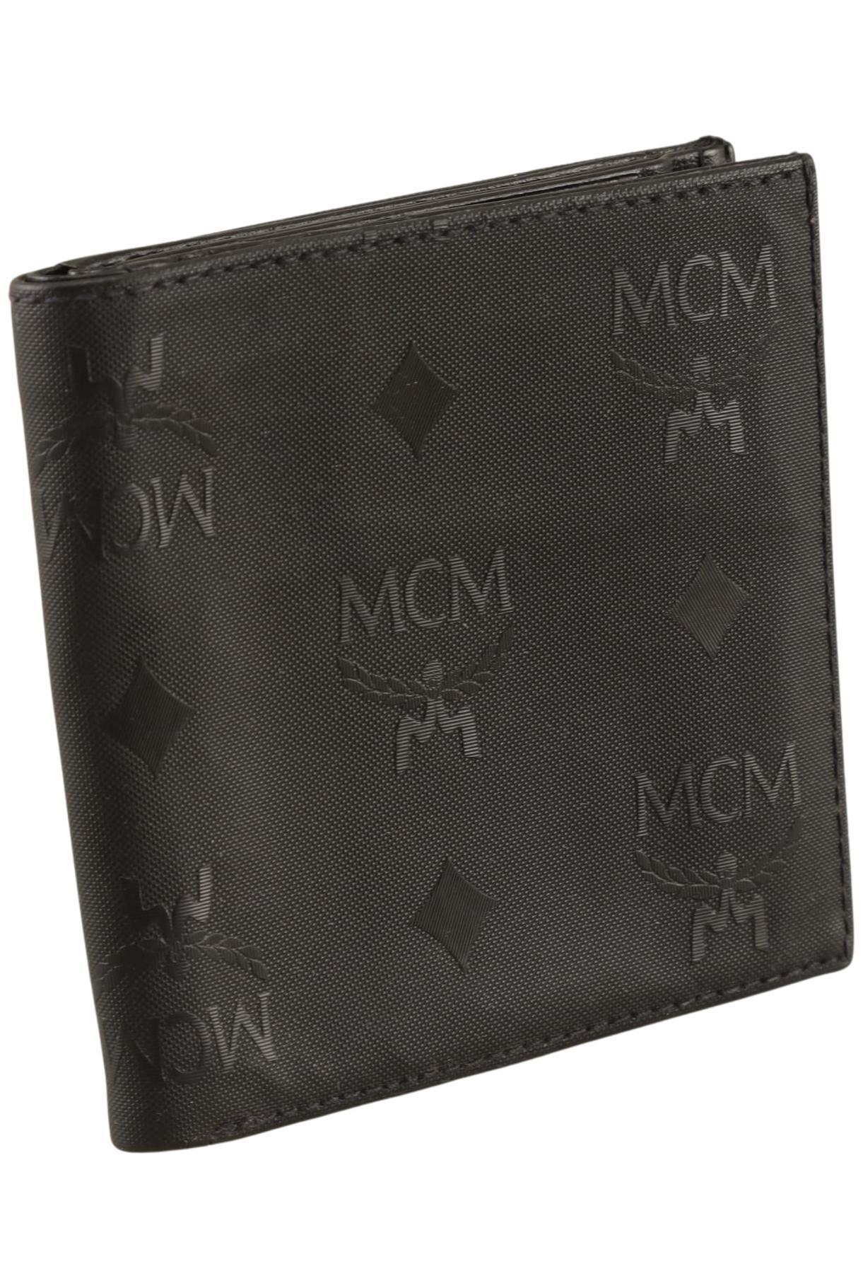 

MCM Damen Portemonnaie, schwarz, Gr.