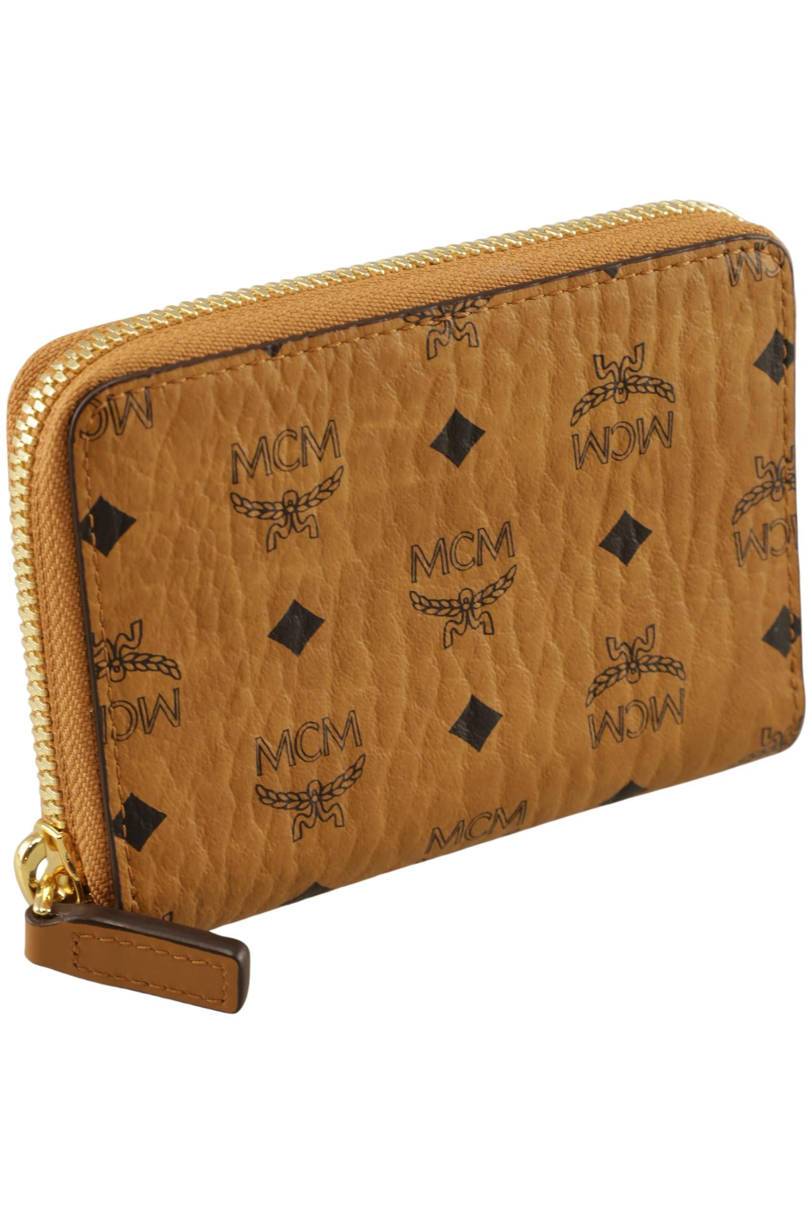 

MCM Damen Portemonnaie, braun, Gr.