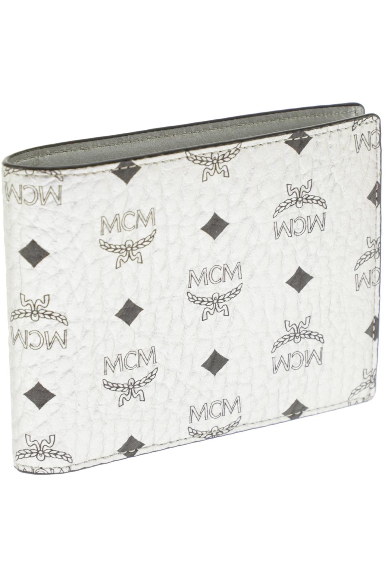 

MCM Damen Portemonnaie, silber, Gr.