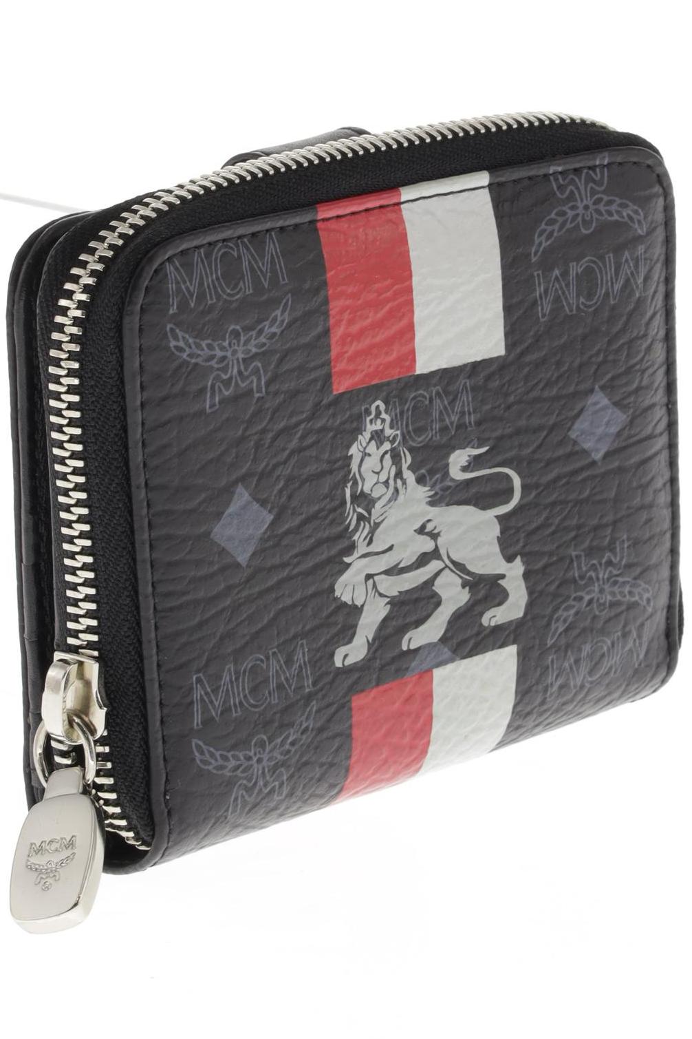 

MCM Damen Portemonnaie, schwarz, Gr.